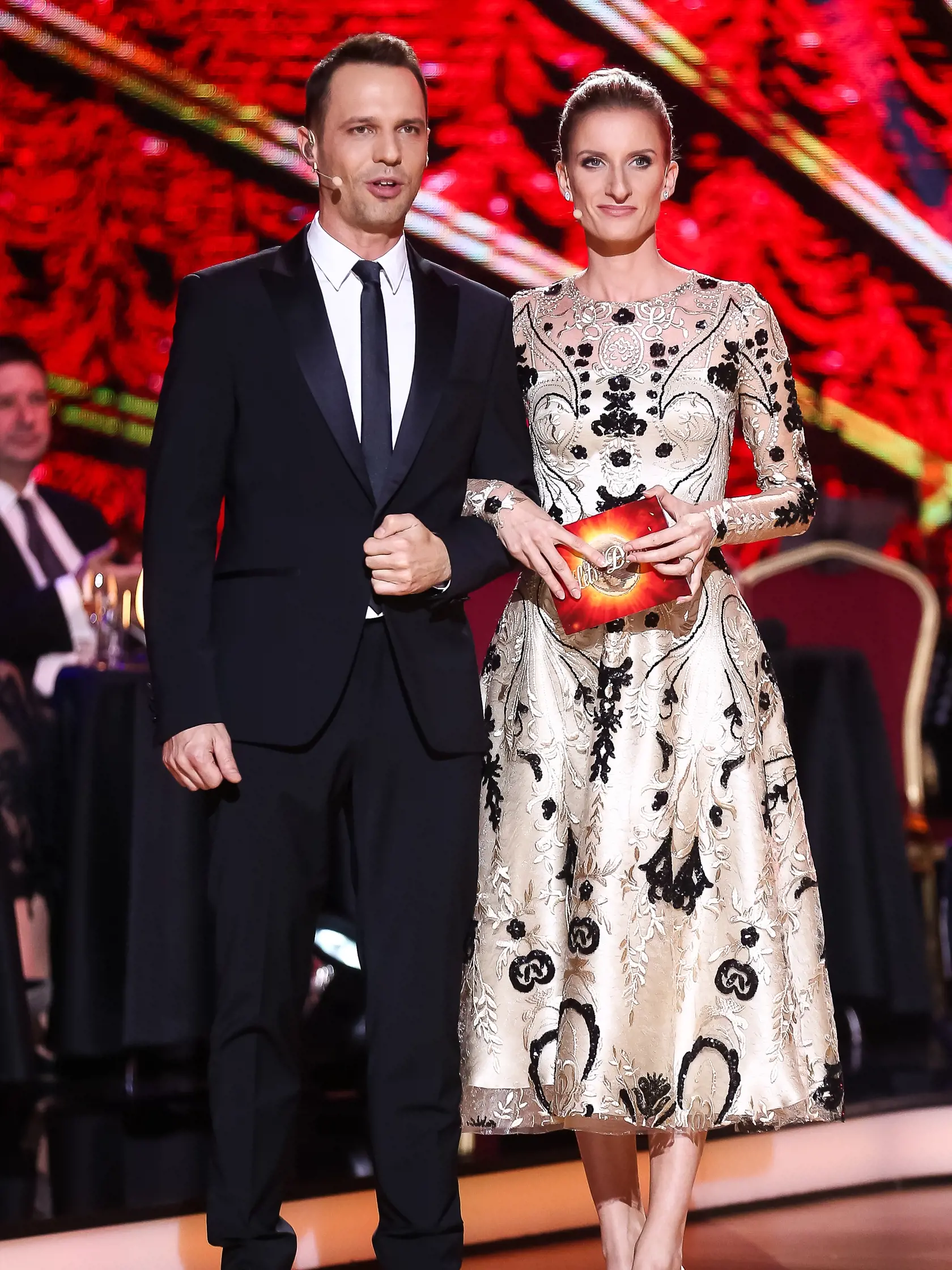 Natáčanie tanečnej šou Let´s Dance 2017 počas 7. kola súťaže Martin Pyco Rausch a Adela Vinczeová
