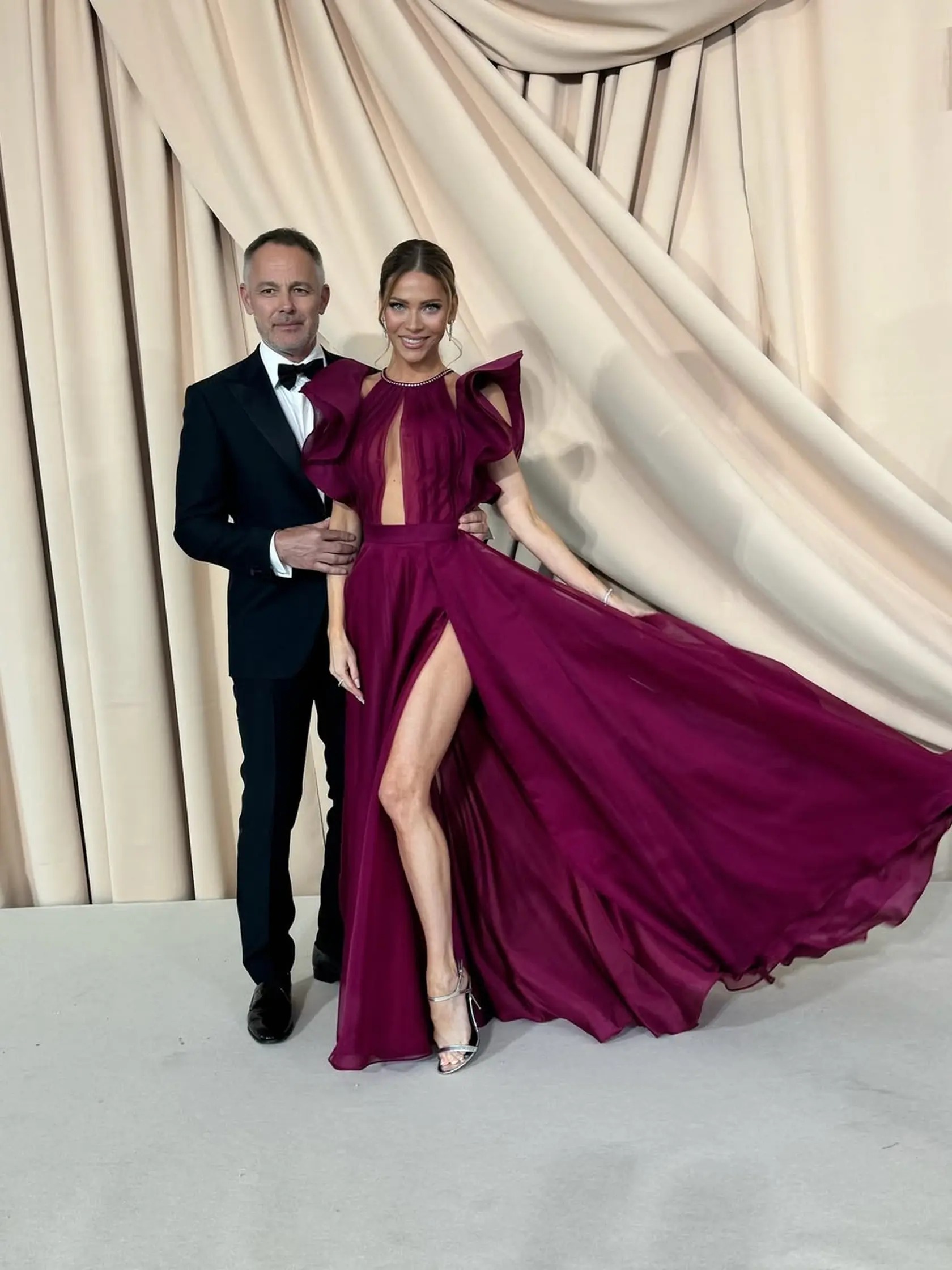 Andrea Verešová na evente Beauty Ball, ktorý sa konal na Bratislavskom hrade pri príležitosti 20. výročia známej estetickej kliniky.