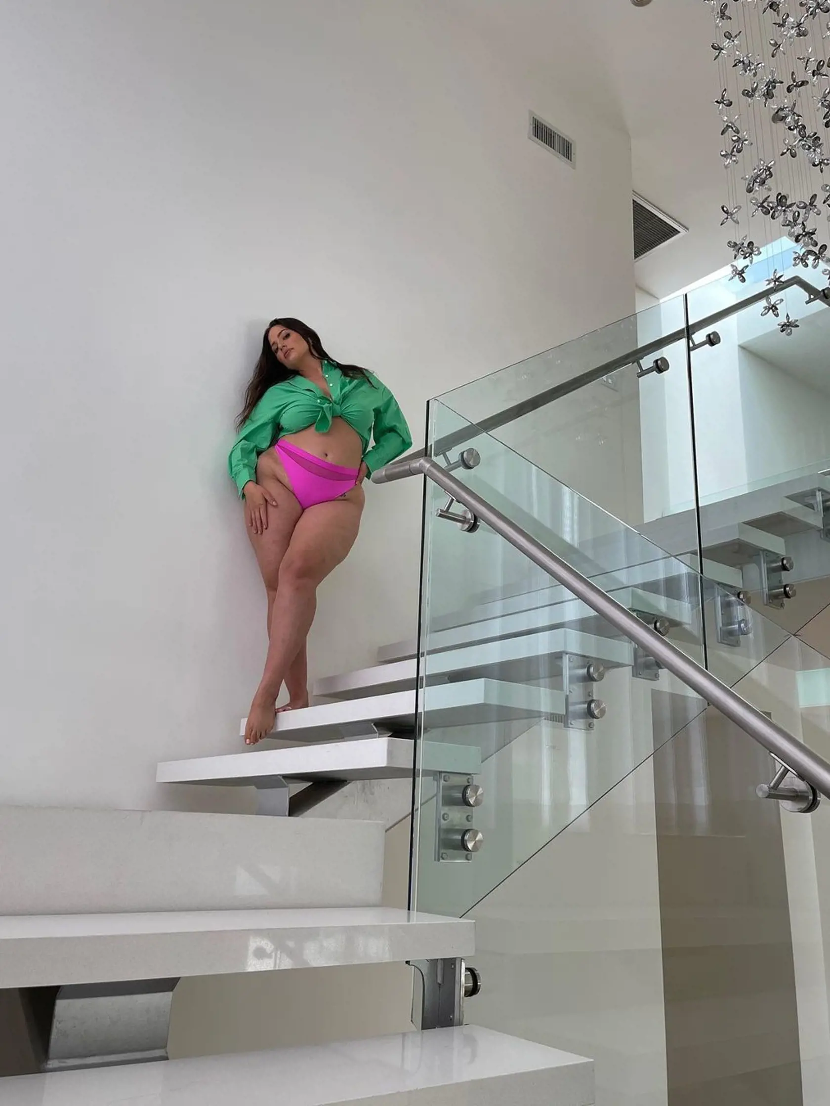 Plus size modelka Ashley Graham