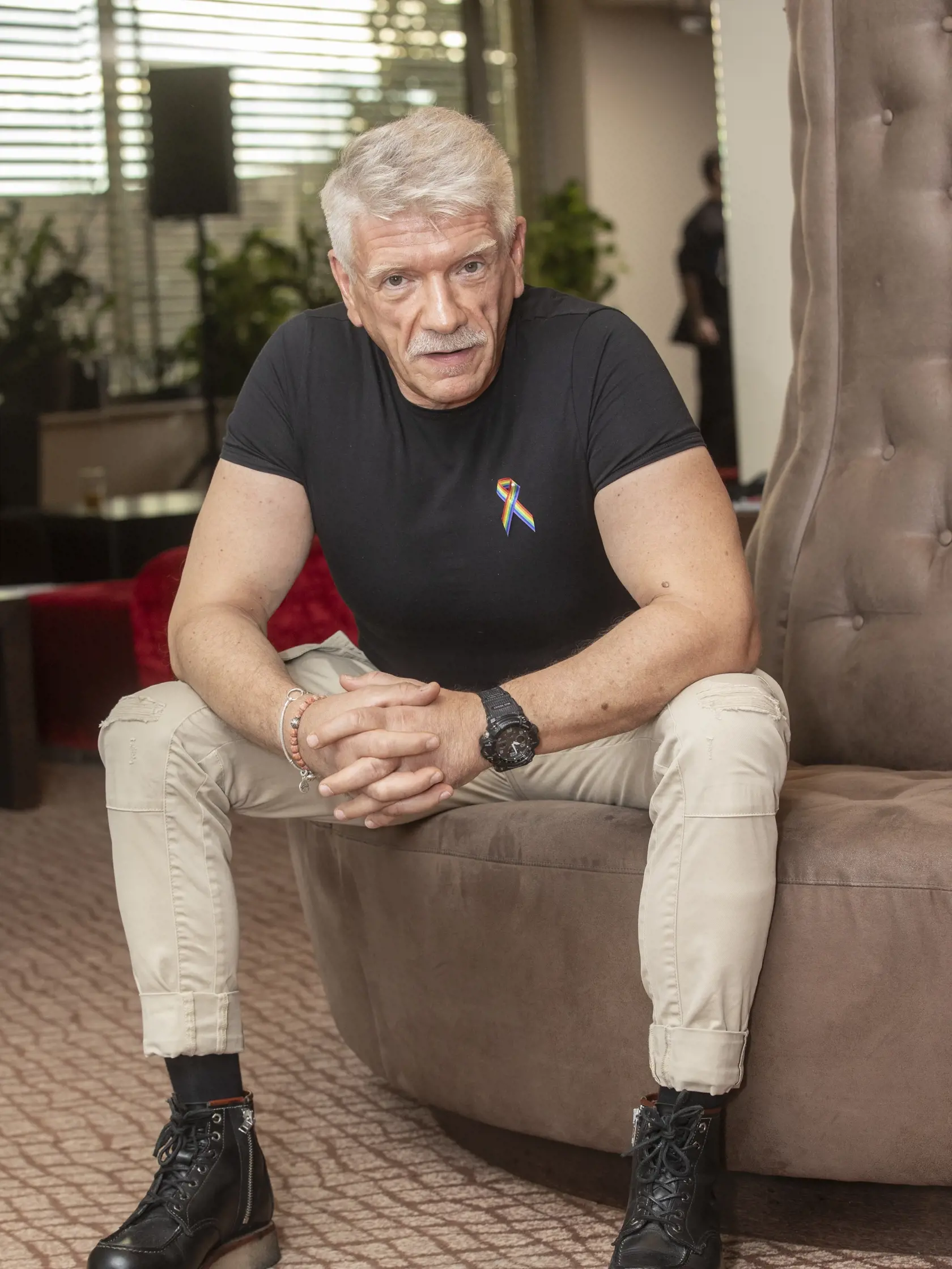 Richard Stanke nikdy netajil svoju orientáciu.