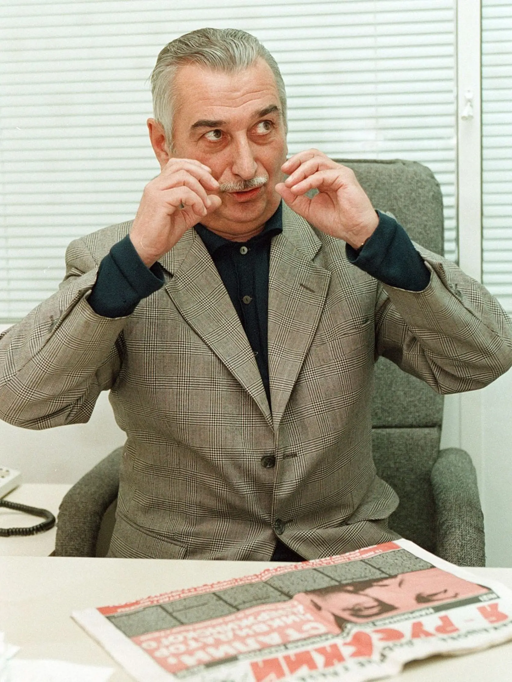 Stalinov vnuk Jevgenij Džugašvili († 80)