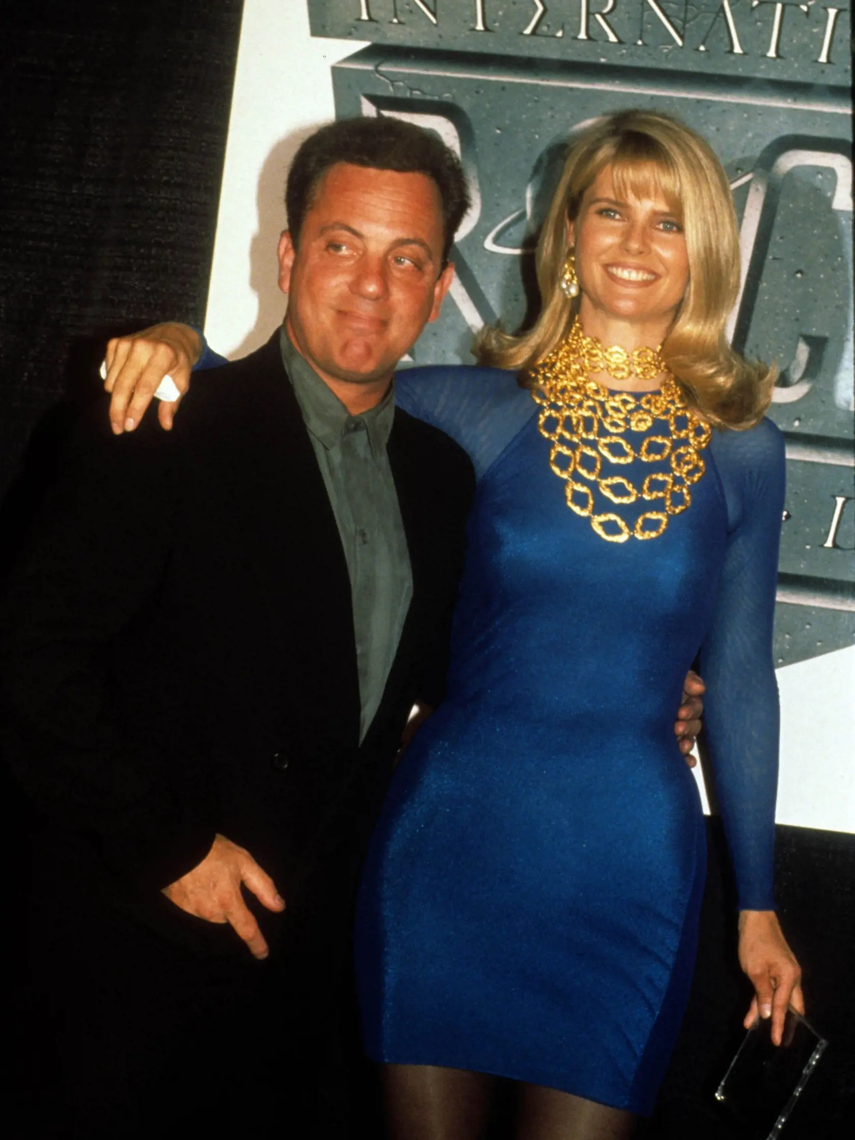 Billy Joel, Christie Brinkley - 1990