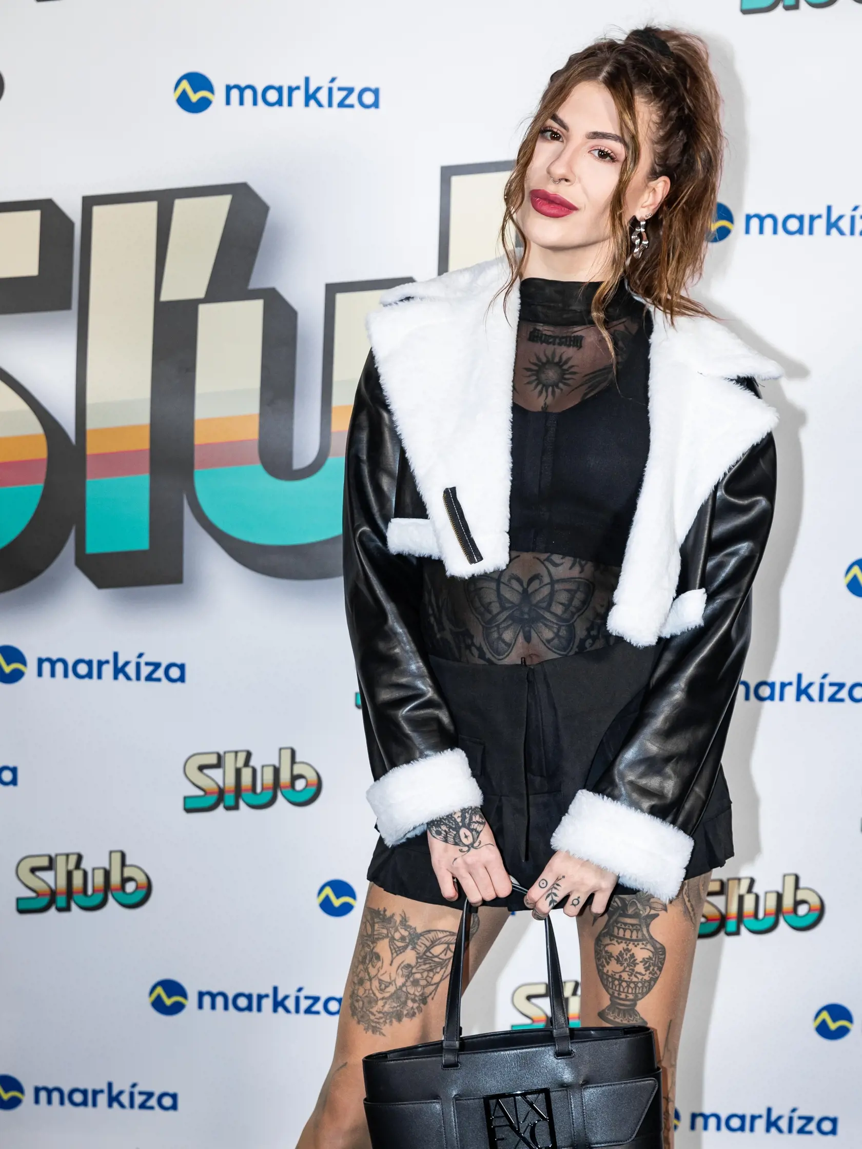 Premiéra denného televízneho seriálu “SĽUB” v Bratislave. Na snímke Tereza Kosecová.