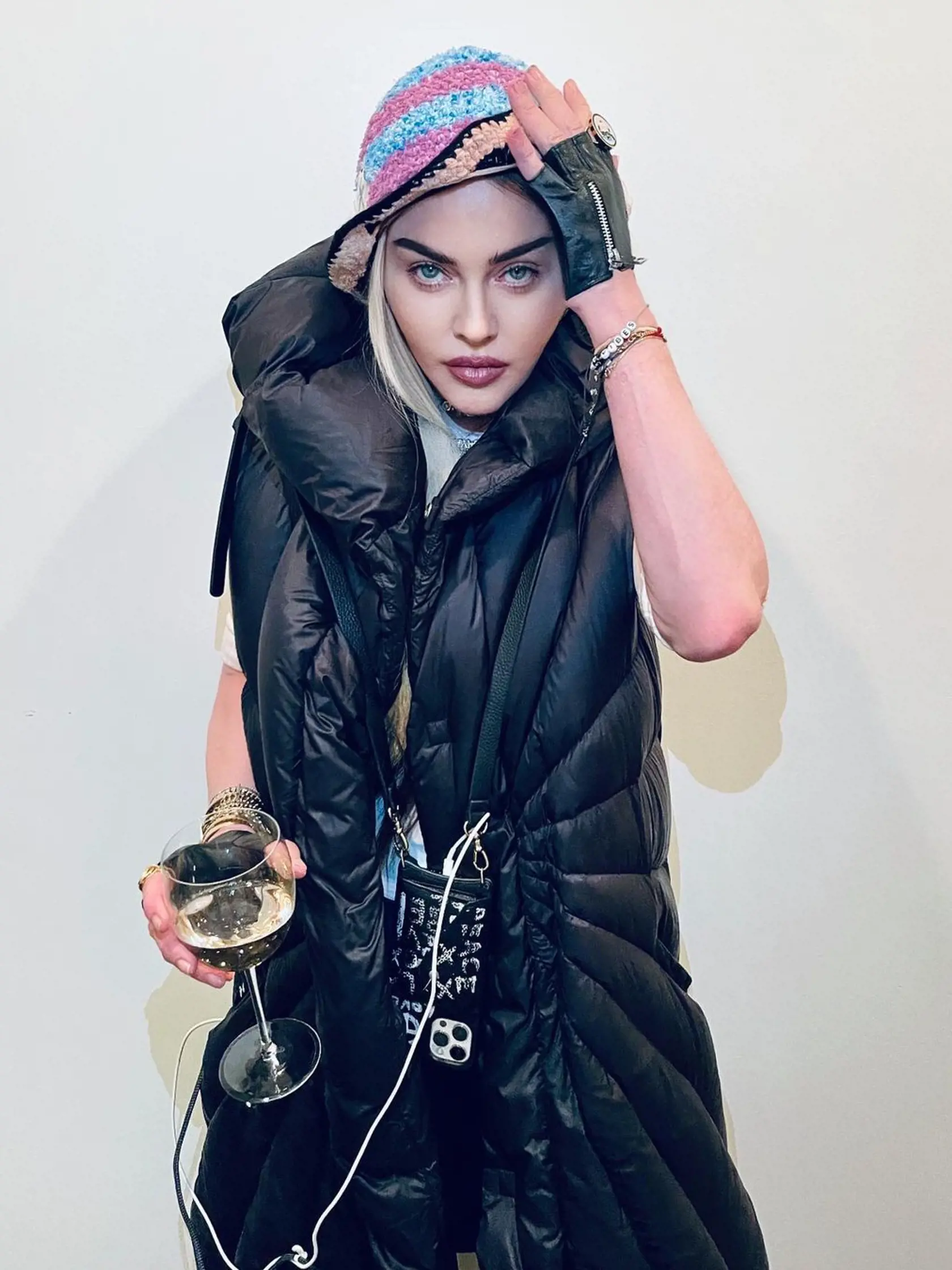 Madonna s filtrami.