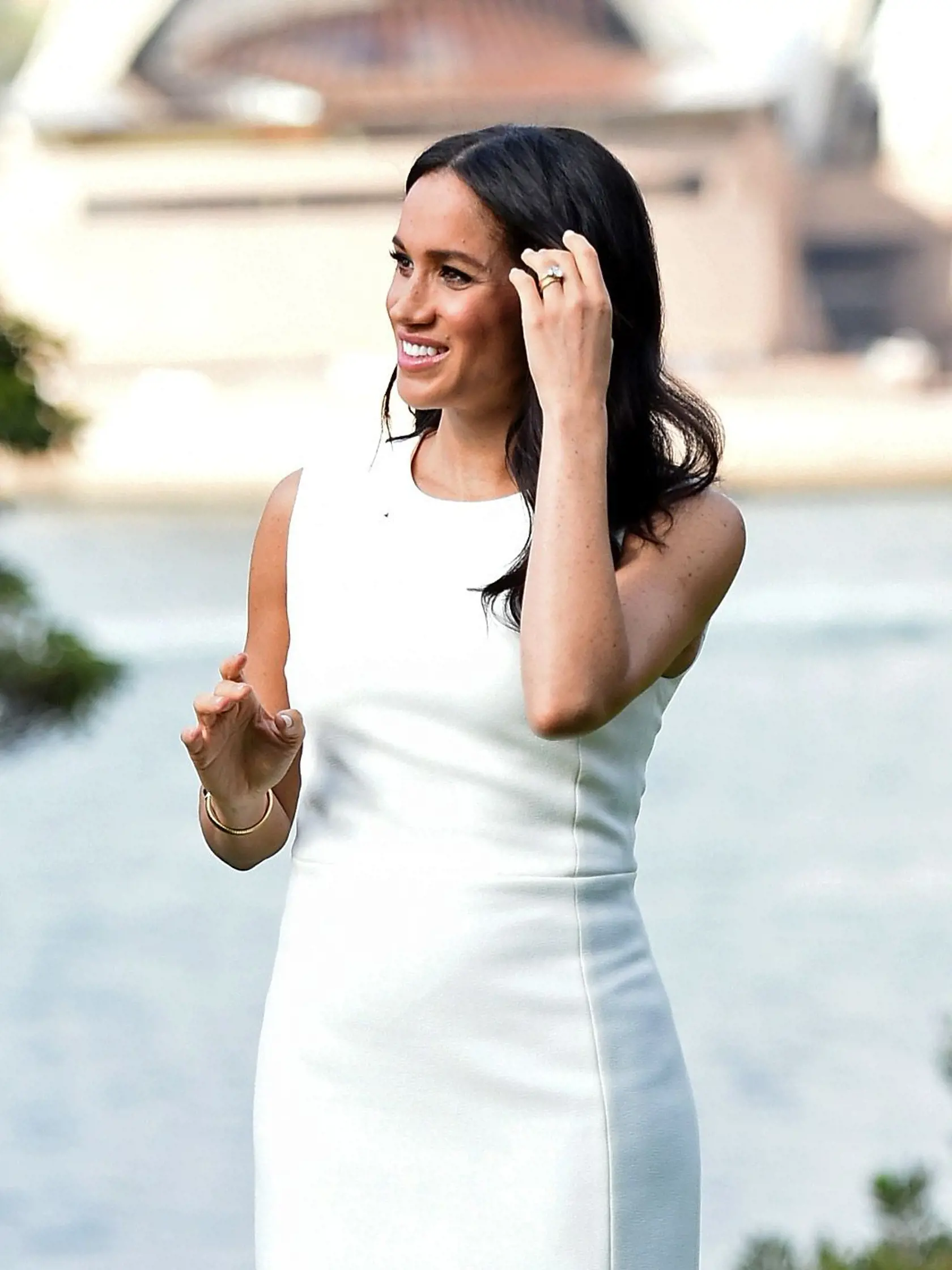 Meghan Markle počas návštevy Austrálie 