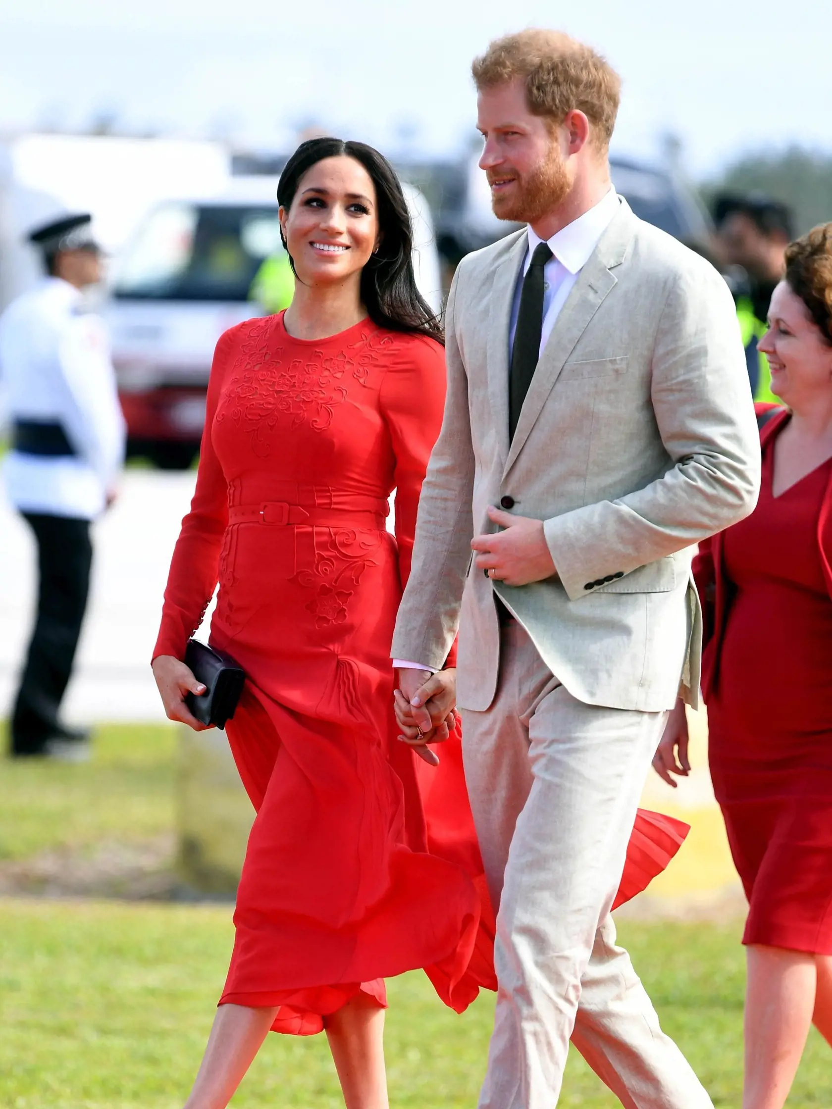 Meghan Markle a princ Harry počas návštevy Austrálie