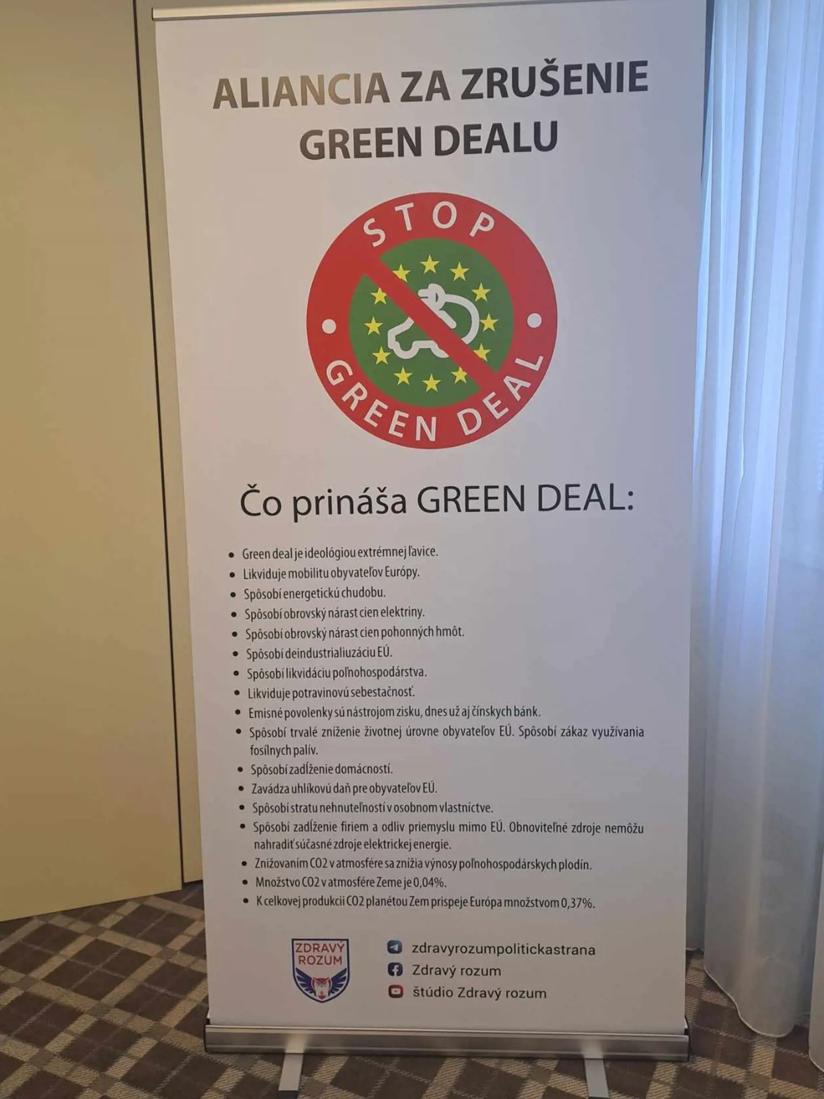 Green Deal je hoax!