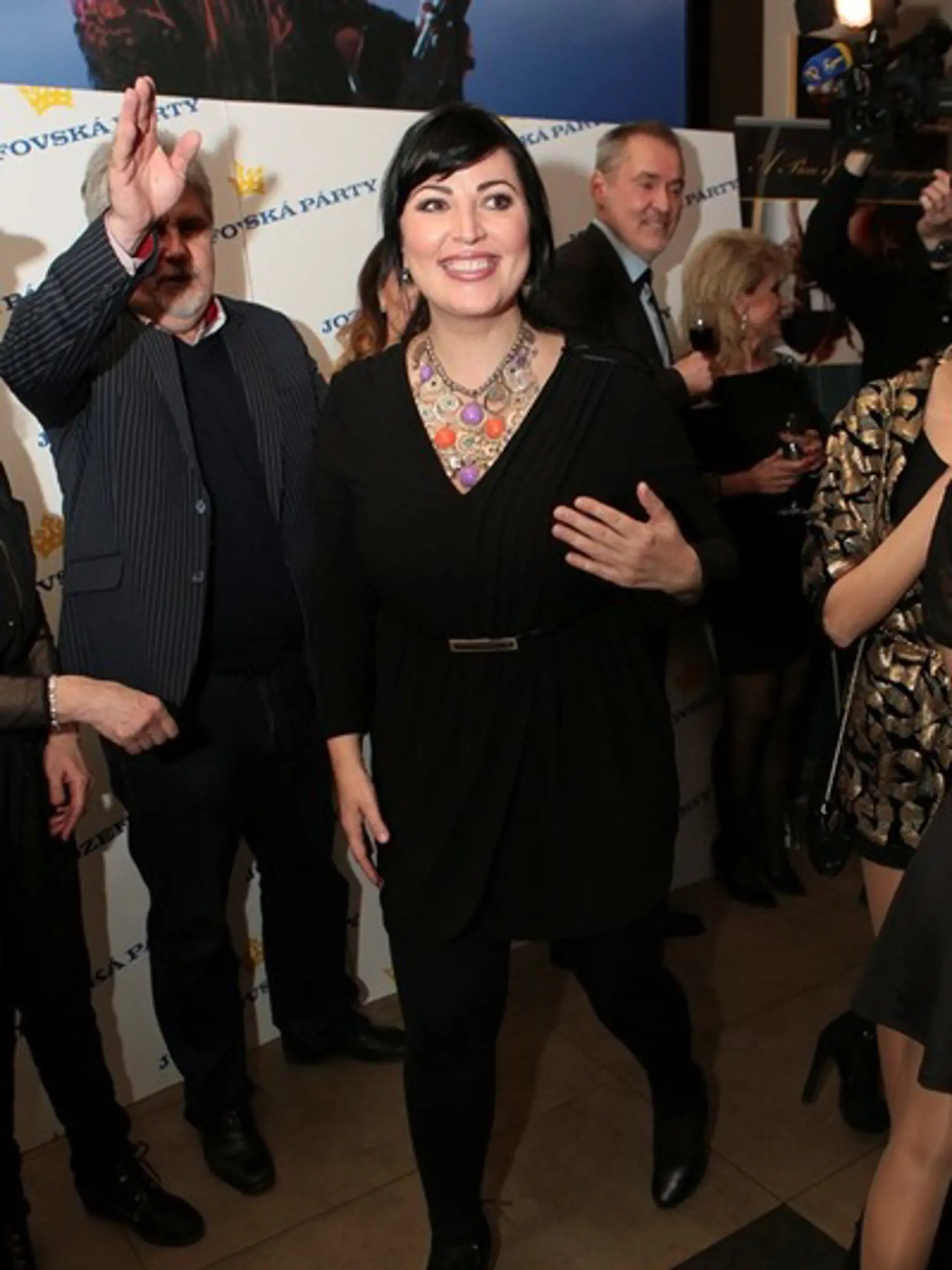 Bývalá kráľovná krásy Ivana Christová mala na meninovej párty dôležitú úlohu...