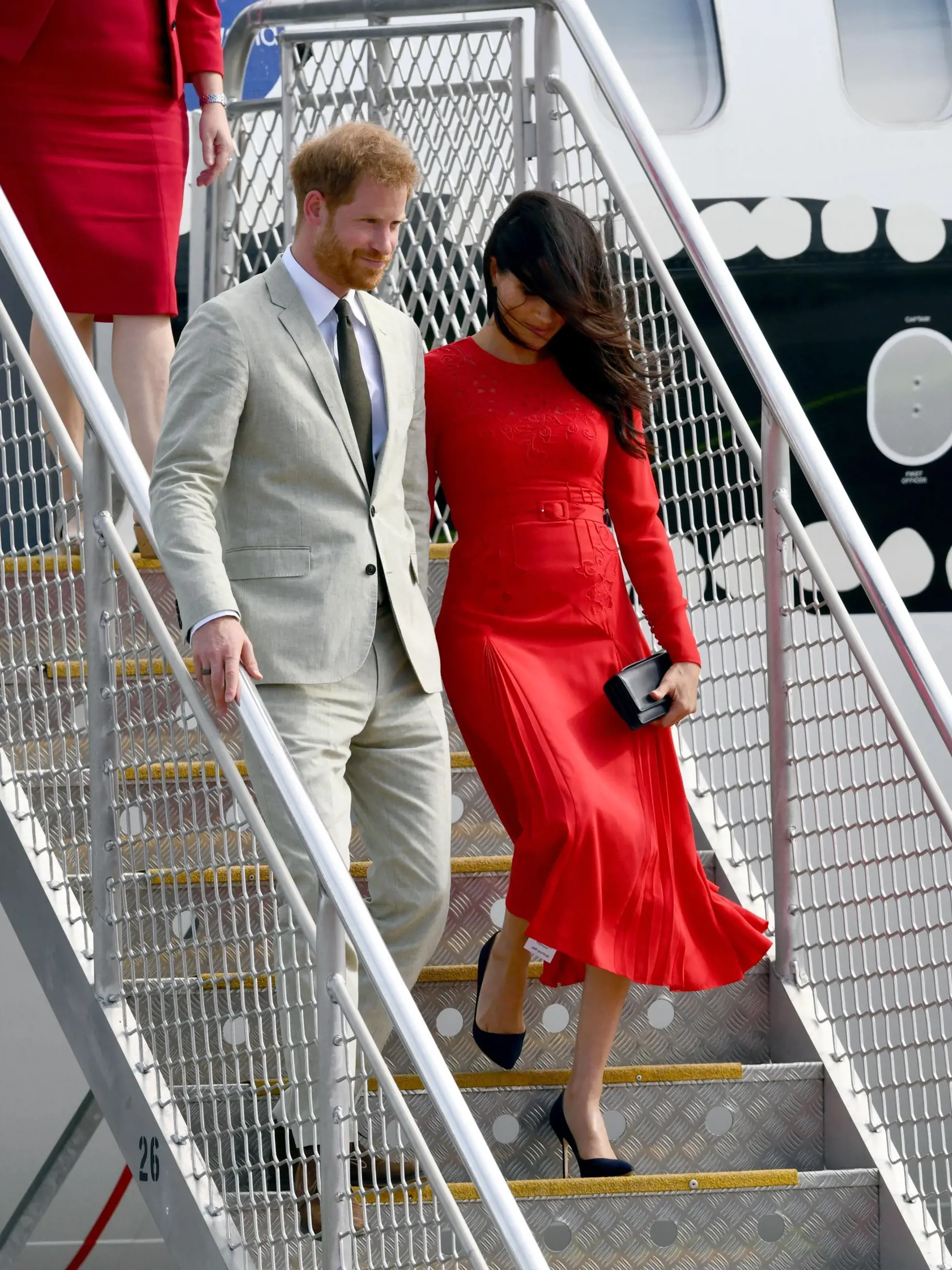 Princ Harry a Meghan Markle počas návštevy Austrálie.