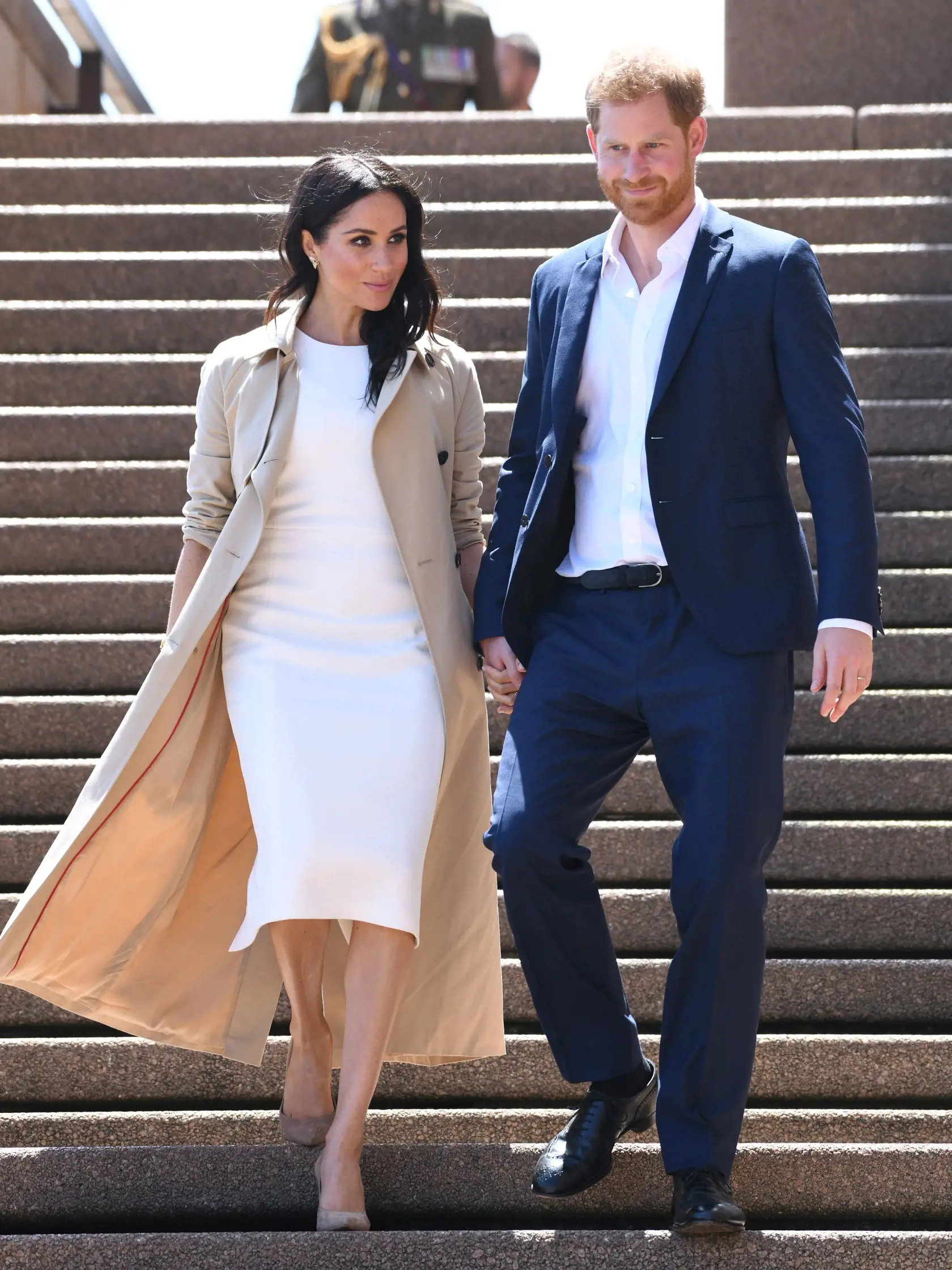Meghan Markle a princ Harry počas návštevy Austrálie.