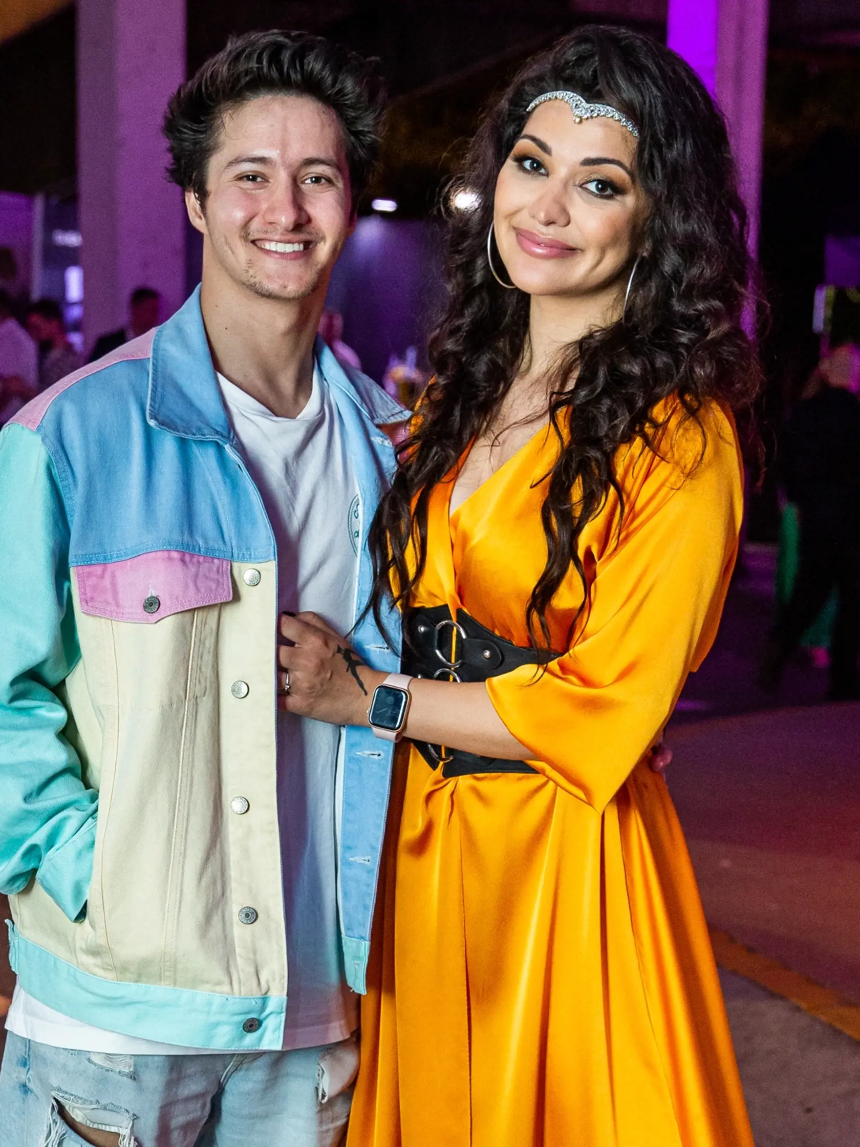 Galavečer Social Awards Slovakia "SOWA" v Bratislave. Na snímke Dáša "Mamba" Šarkózyová a Tony Porucha.