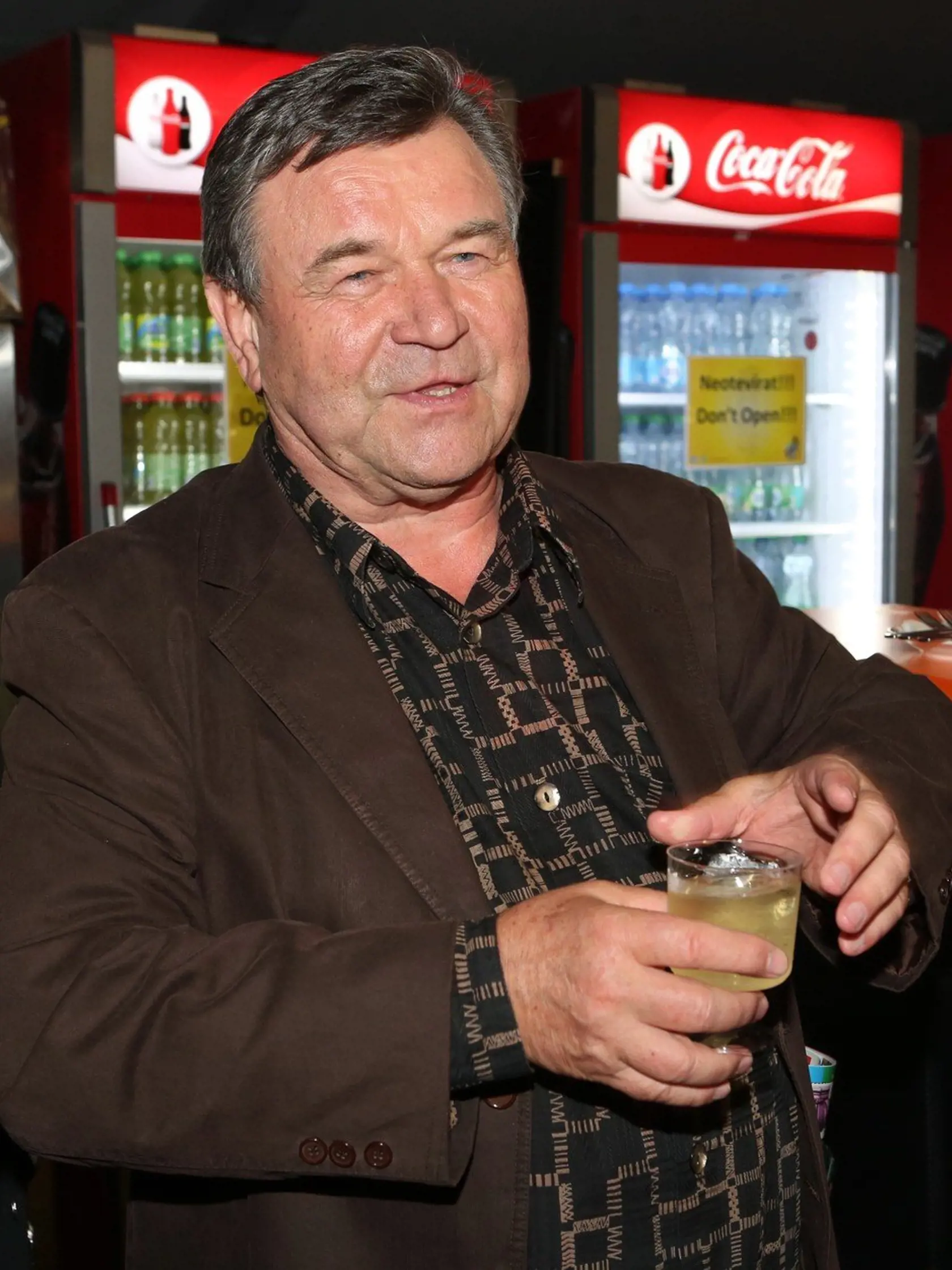 Český herec Václav Postránecký (75) 