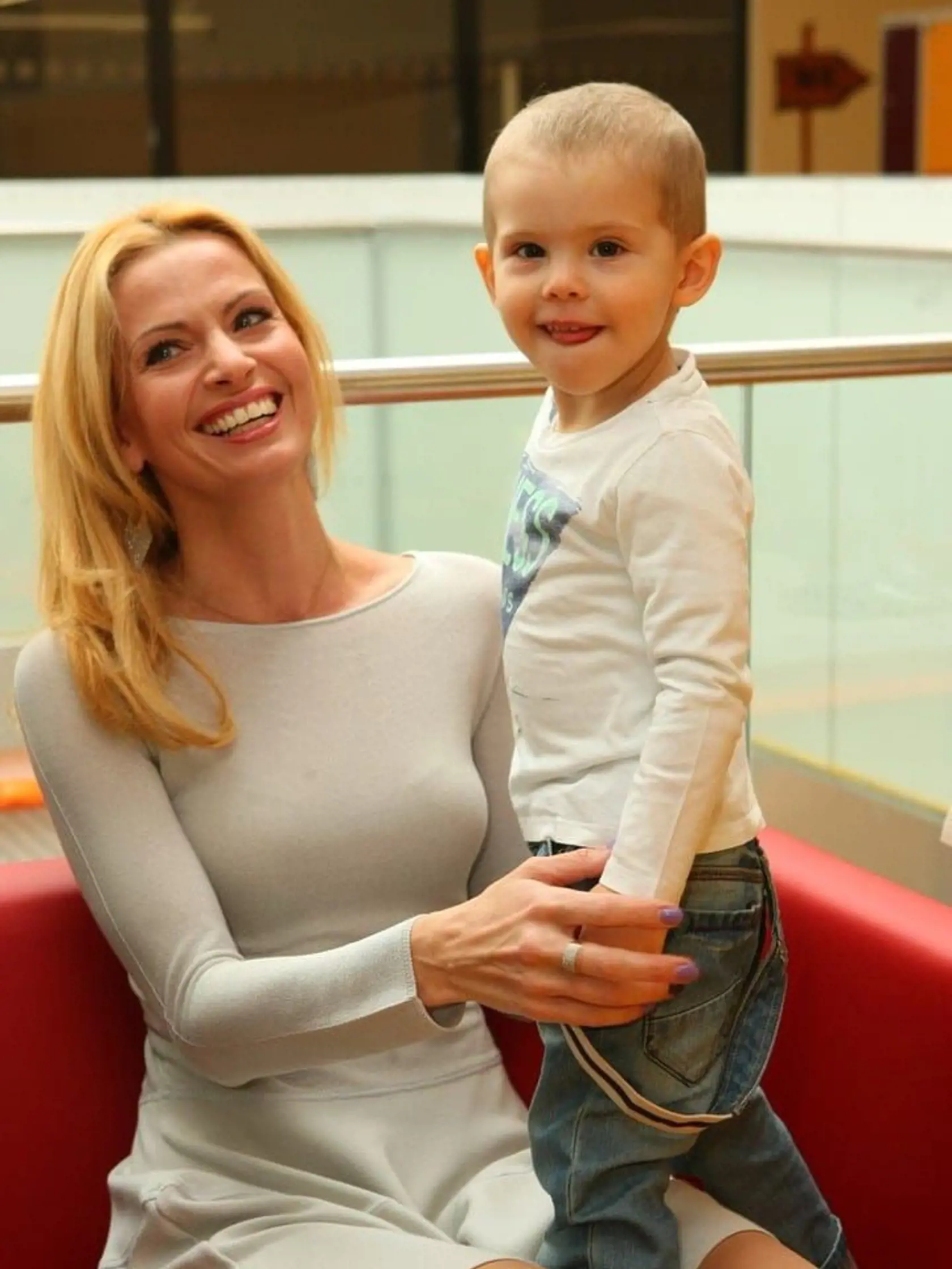 Marianna Ďurianová so synom.