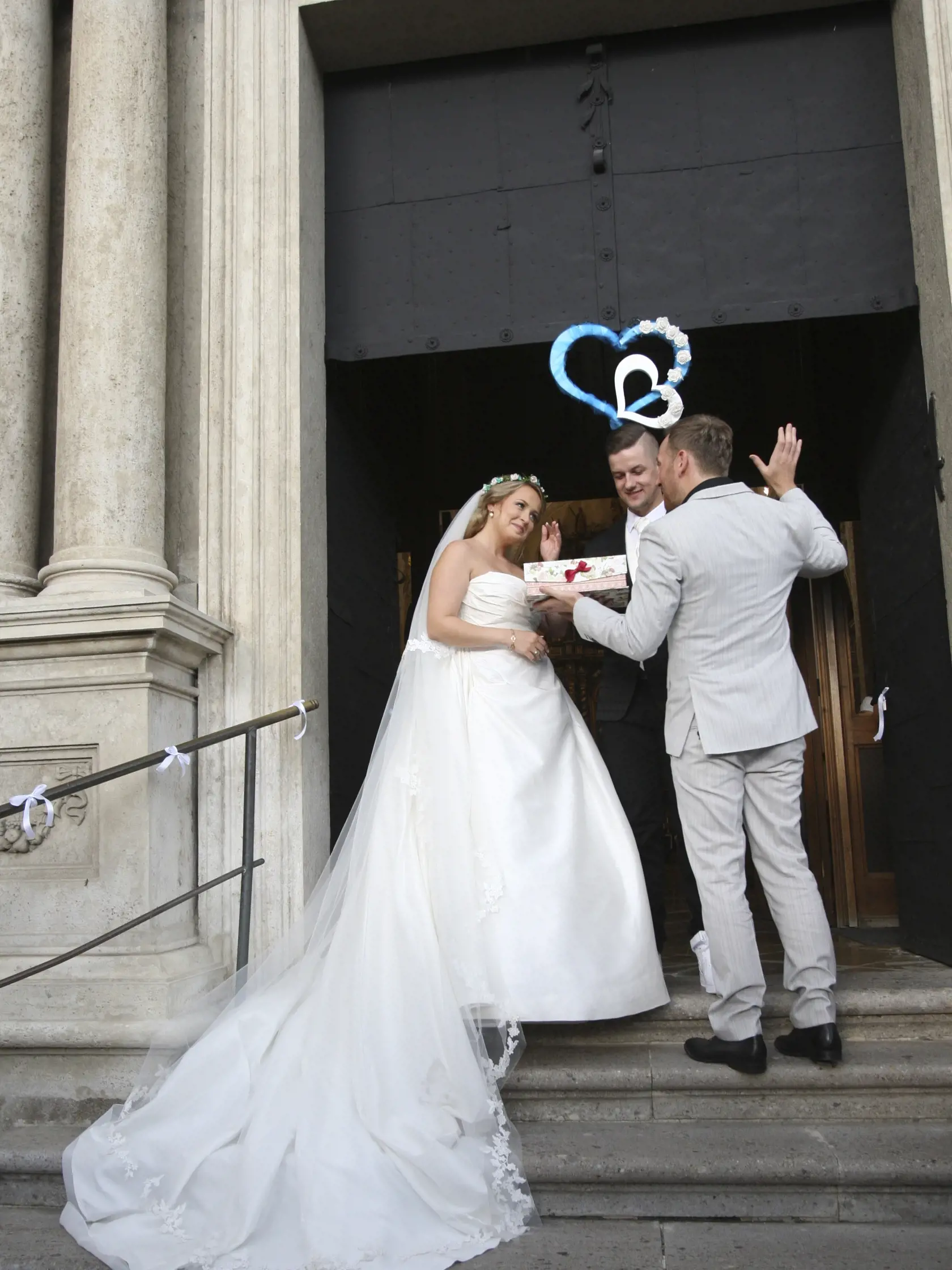 Svadba Dominiky Mirgovej a Petra Zvolenského v Trnave