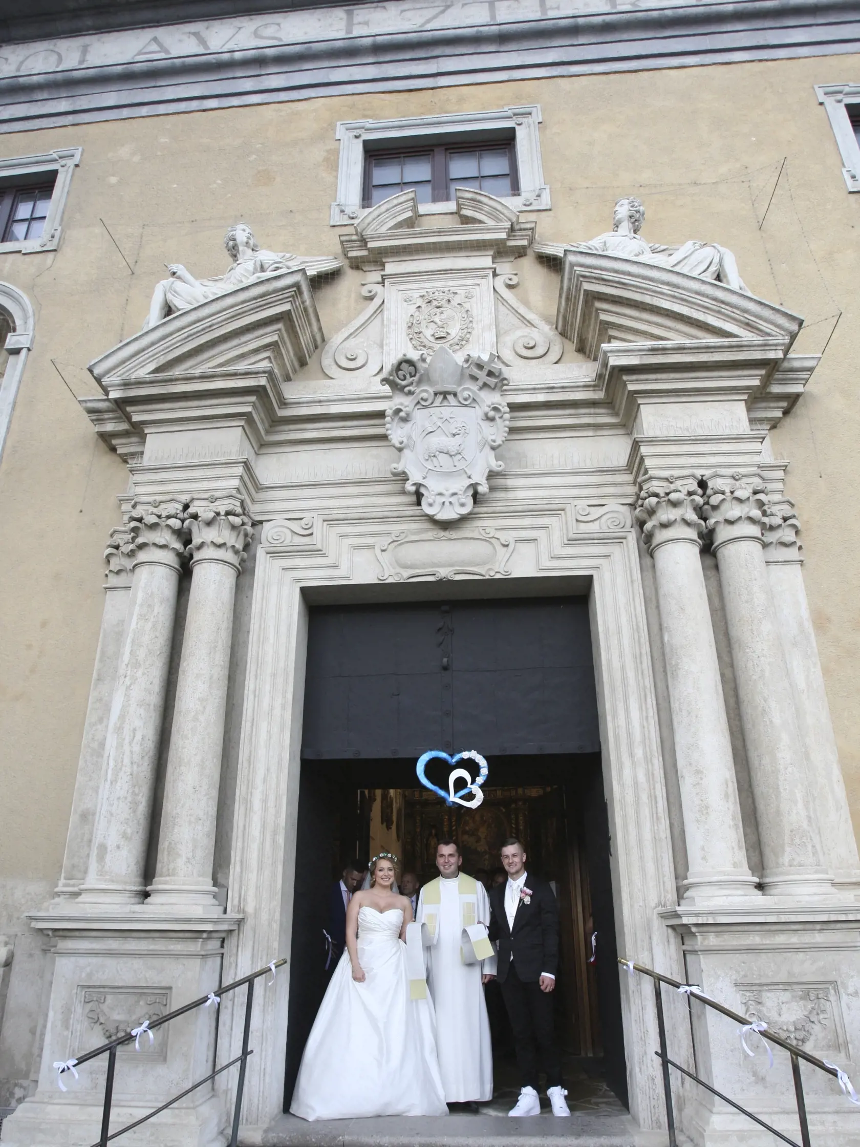 Svadba Dominiky Mirgovej a Petra Zvolenského v Trnave
