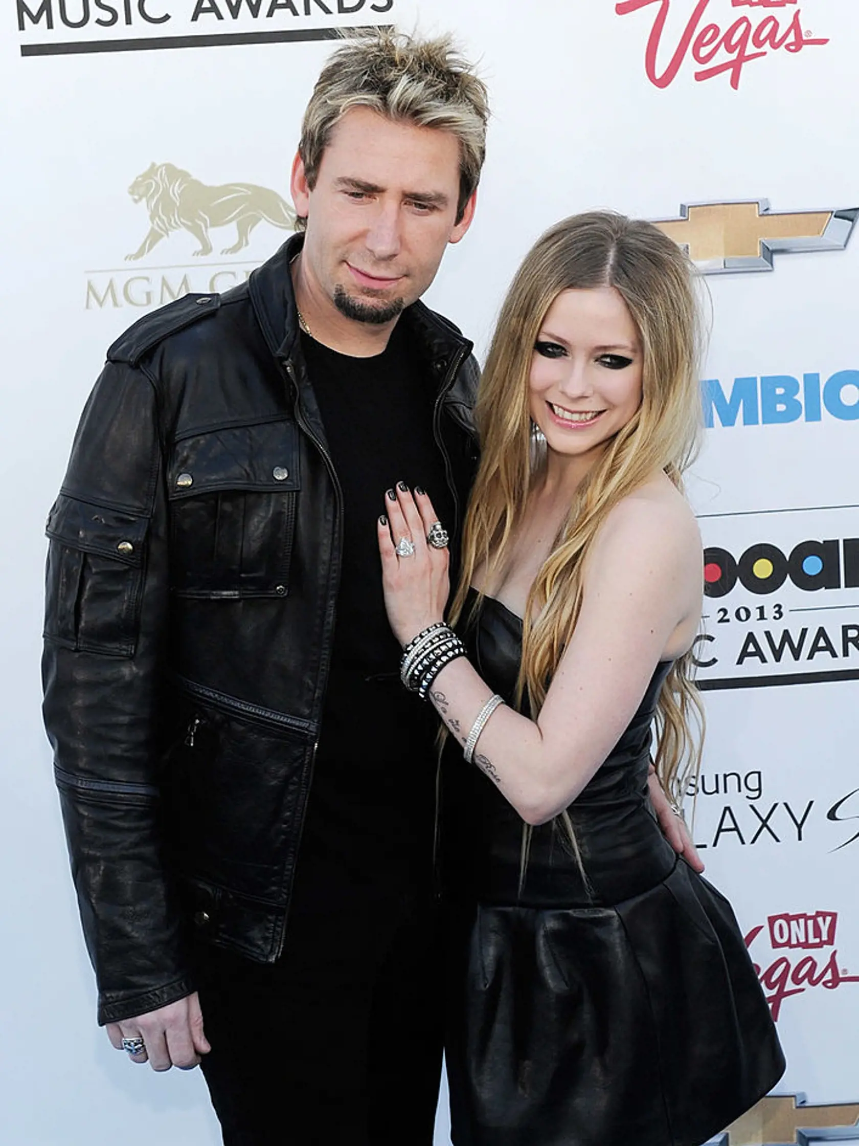 Avril Lavigne a druhý manžel Chad Kroeger