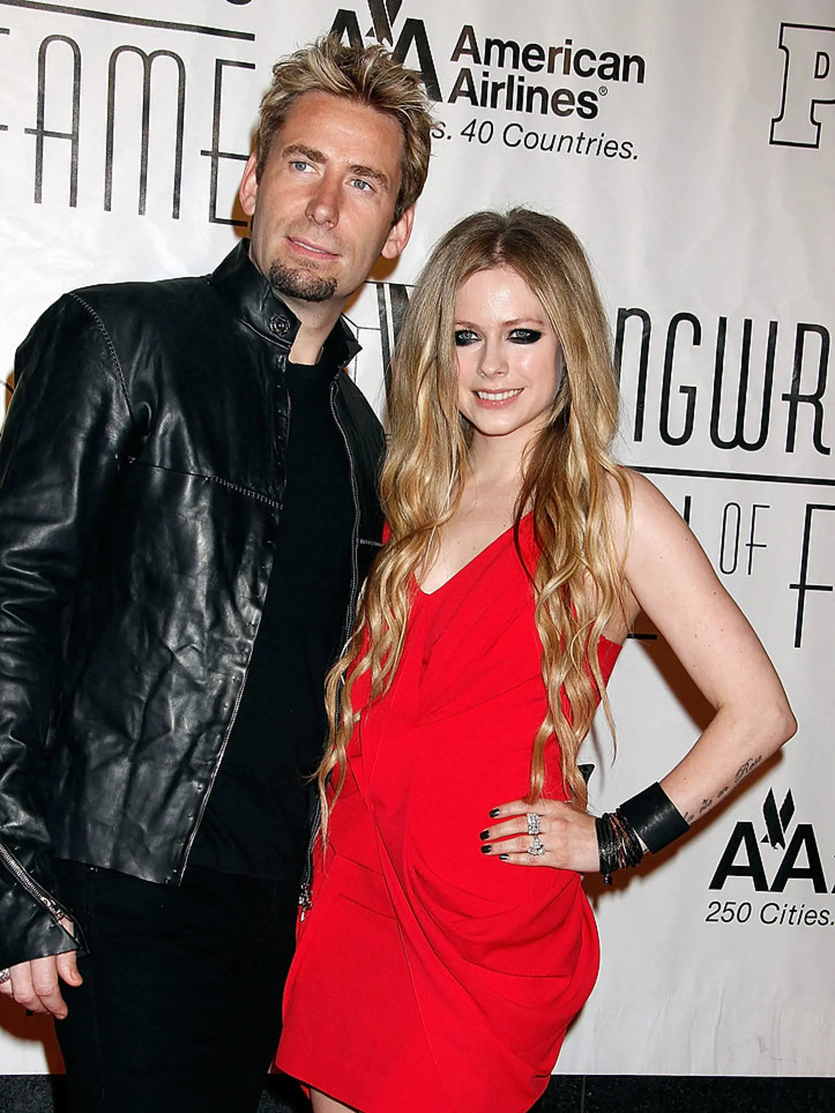 Avril Lavigne a druhý manžel Chad Kroeger