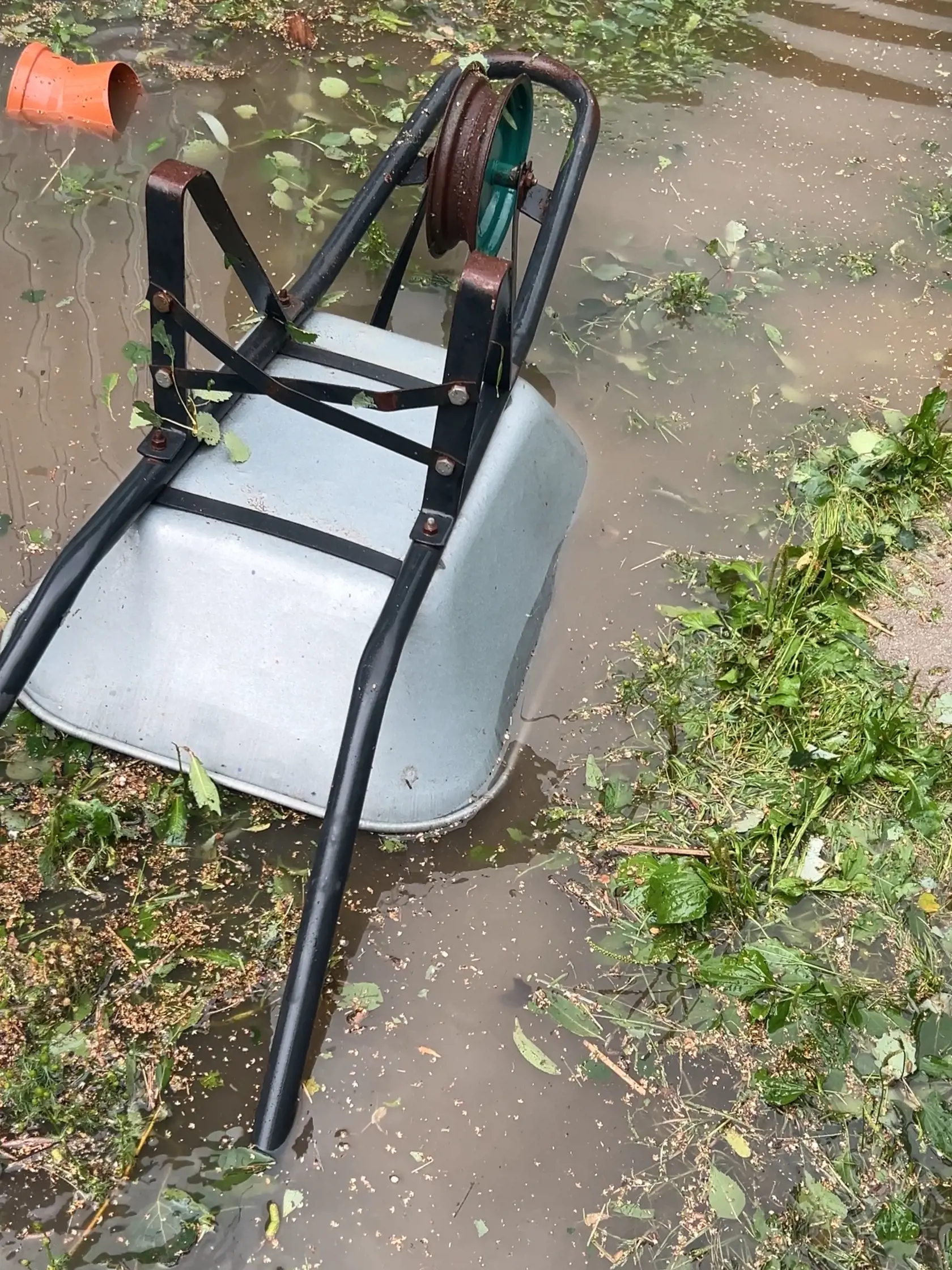 “V priebehu pár minút sme prišli o všetko naše úsilie, naozaj nemáme slová. Všetky autá na prevoz psíkov sú rozbité, výbehy zatopené, rovnako aj do vnútorných priestorov tečie voda, strecha je rozbitá a všetky nové plachty sú zničené,” povedala nám smutne konateľka Janka Kokavcová (38), ktorá pôsobí v útulku už 15 rokov, no doposiaľ nič podobné nezažili.