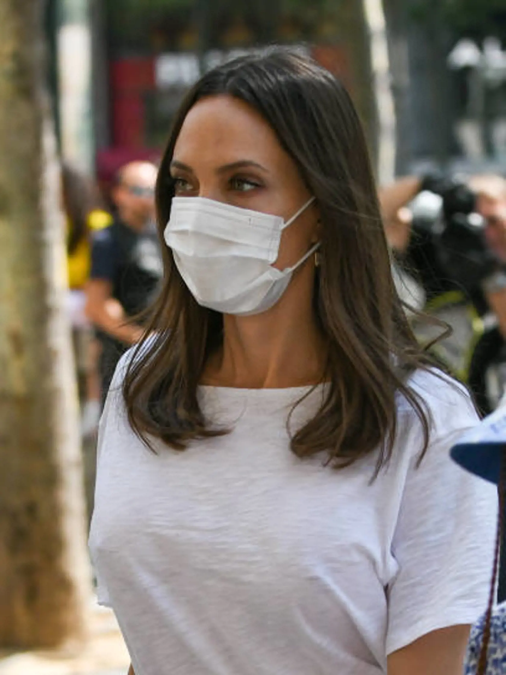 Angelina Jolie dovolenkuje v Paríži.