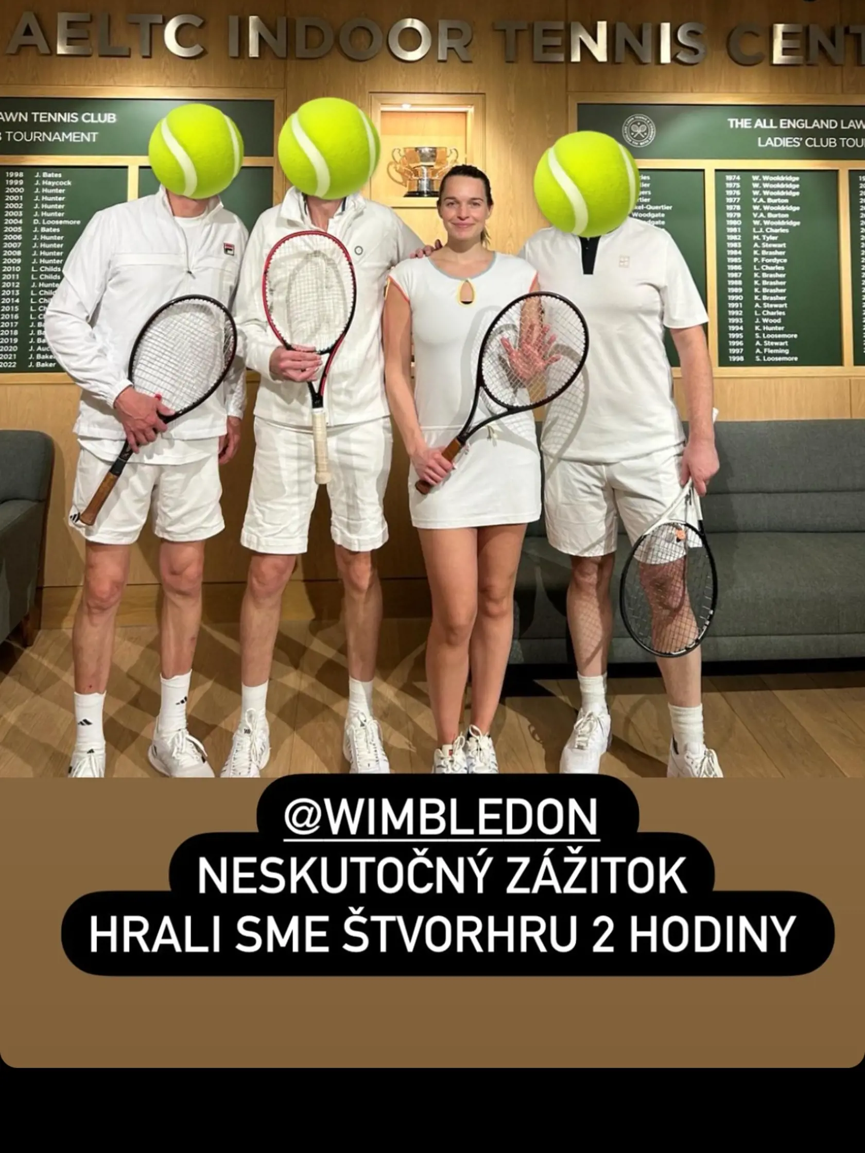 Romana Tabák sa vrátila do Wimbledonu.