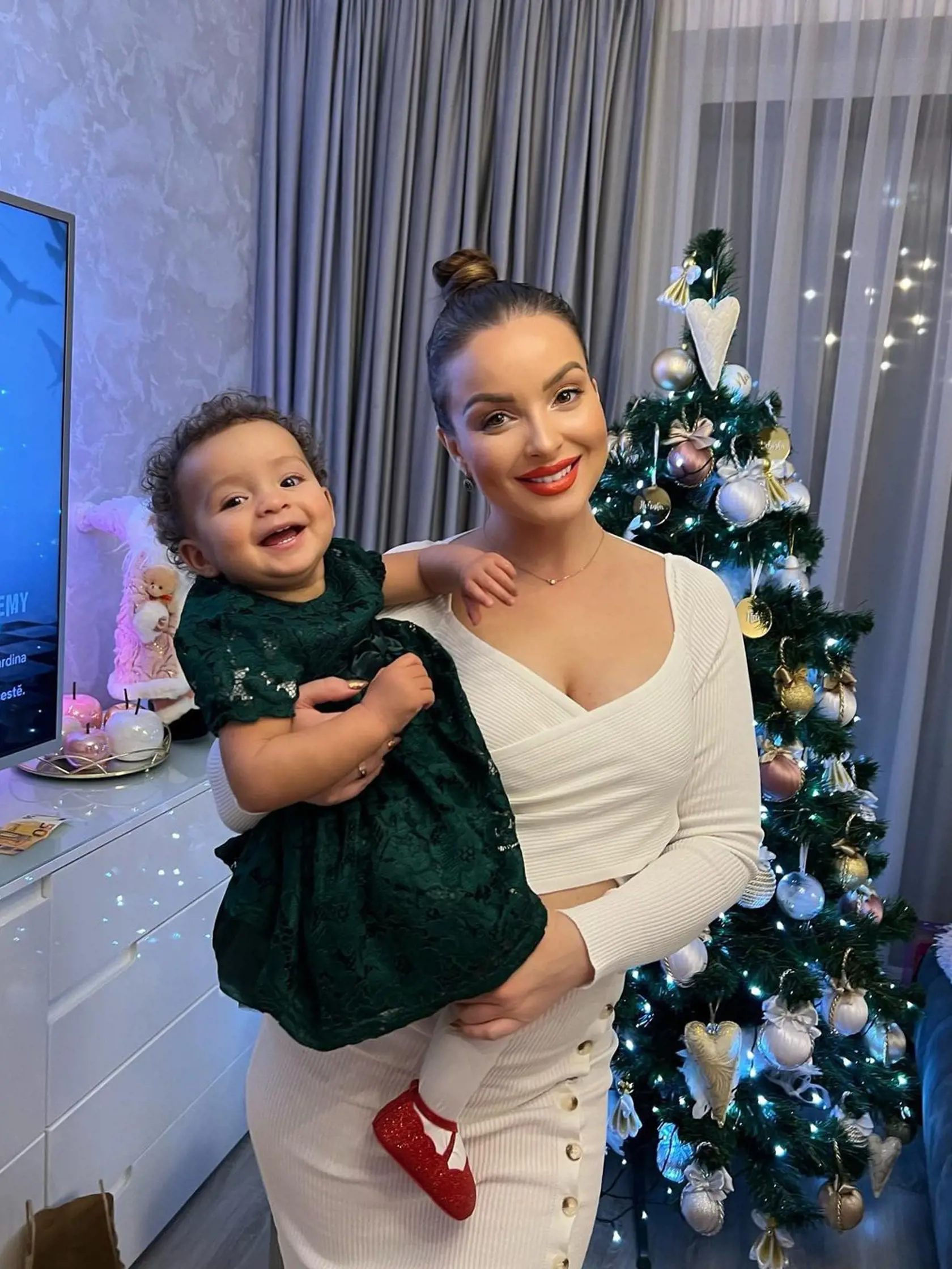 Veronika s dcérkou Neou
