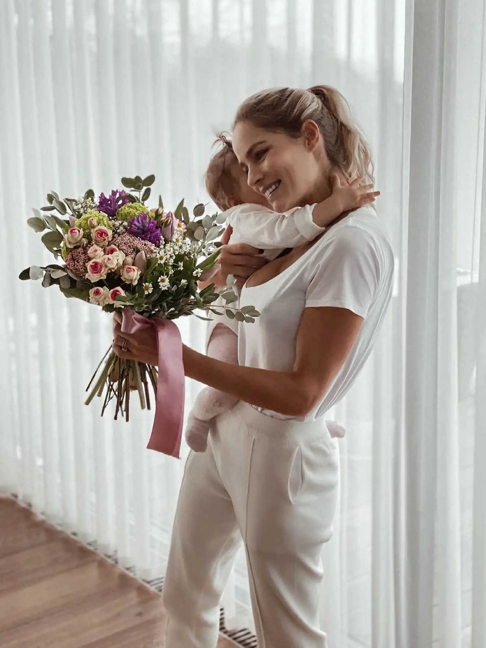 Ivana Gáborík s dcérou Bellou.