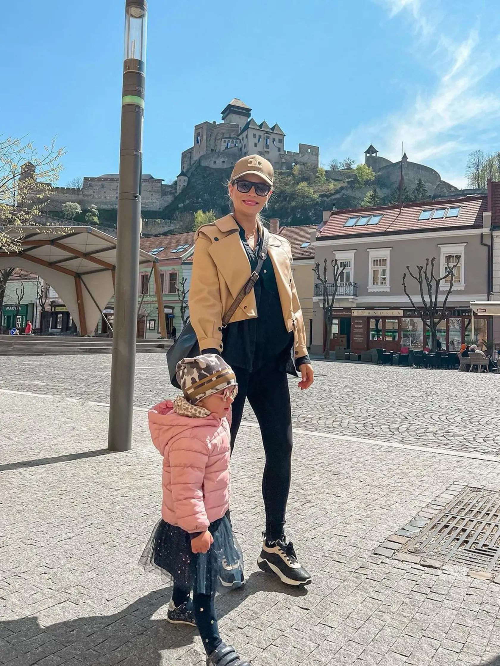 Ivana Gáborík s dcérou Bellou.