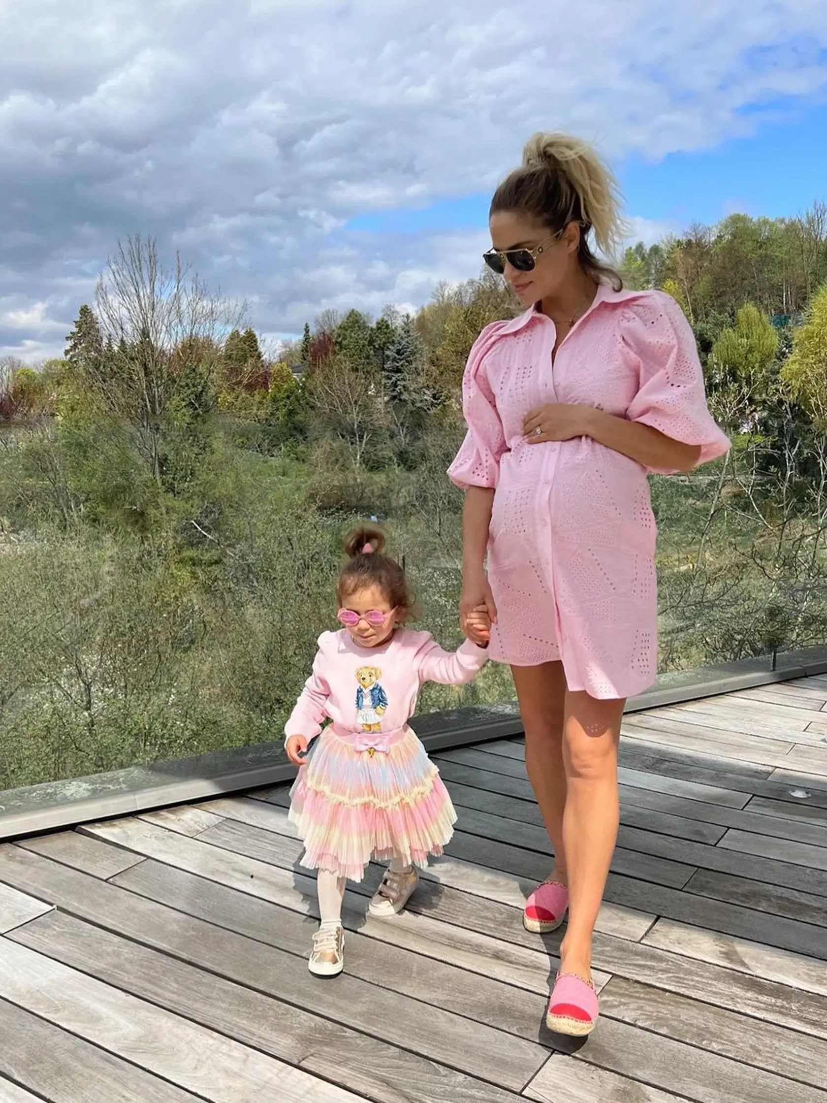 Ivana Gáborík s dcérou Bellou.