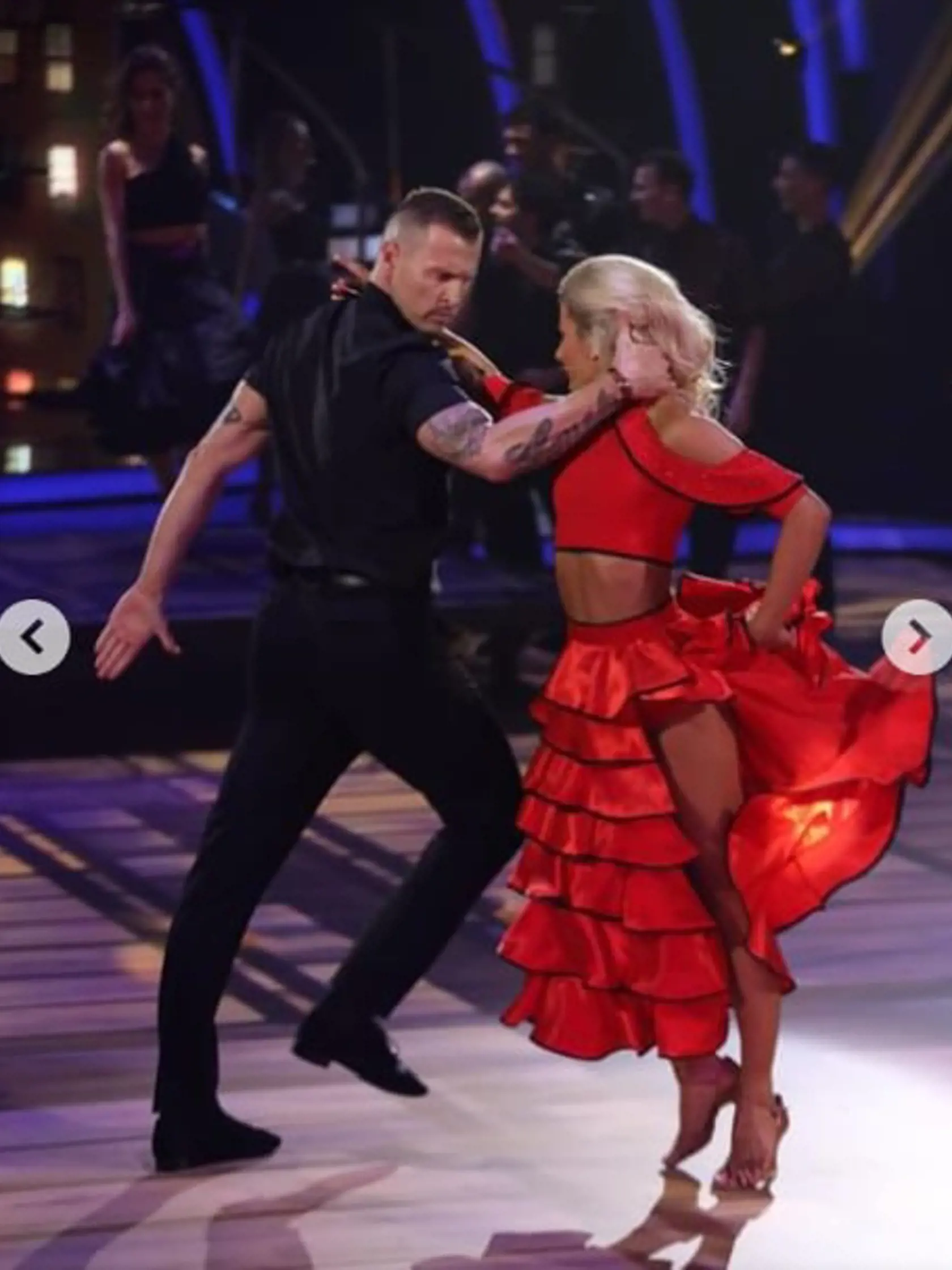 Ján a Vanesa predviedli paso doble.