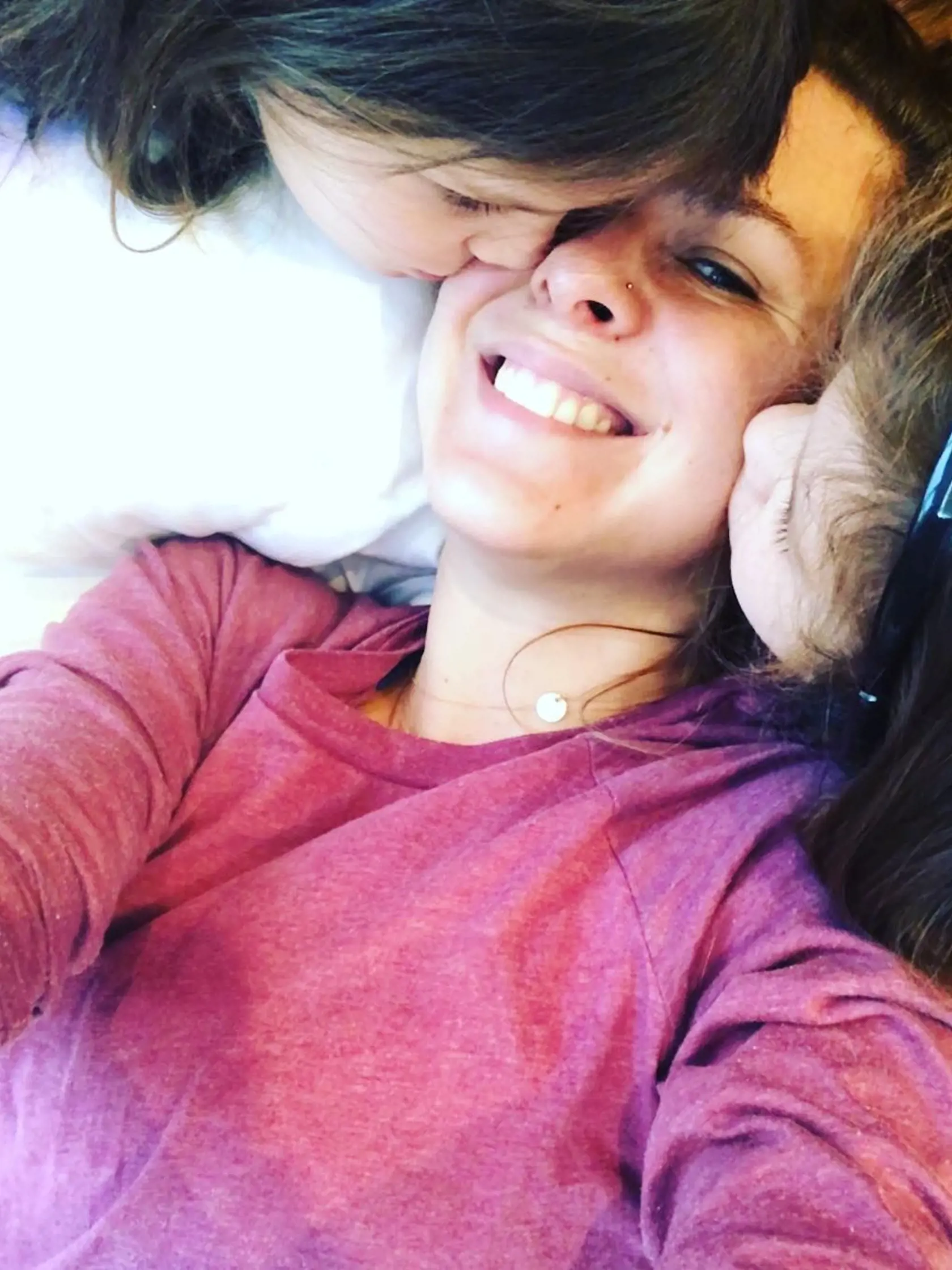 Kristína Tormová s Matildou a Elou