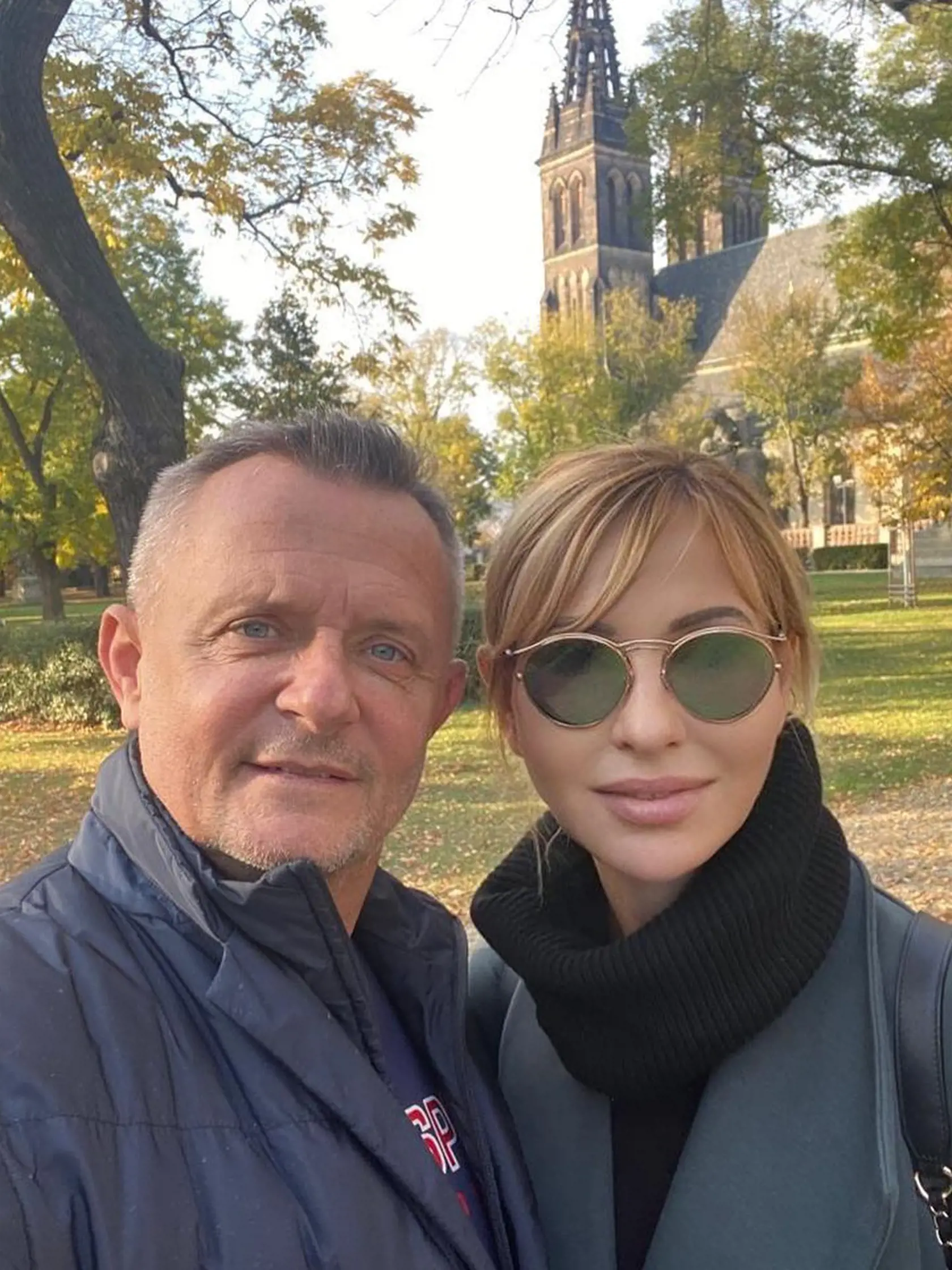 Vilo Rozboril s manželkou Sandrou