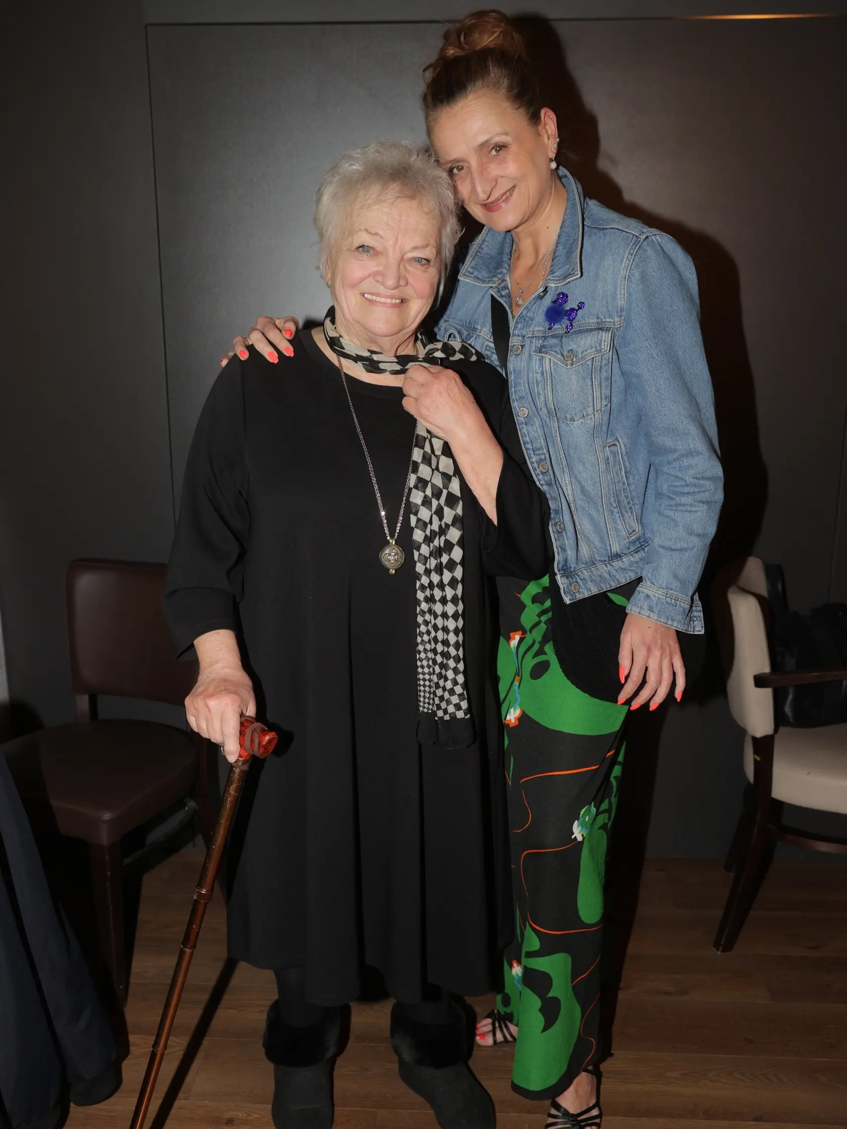 Herečky Ida Rapaičová a Lucia Vráblicová.