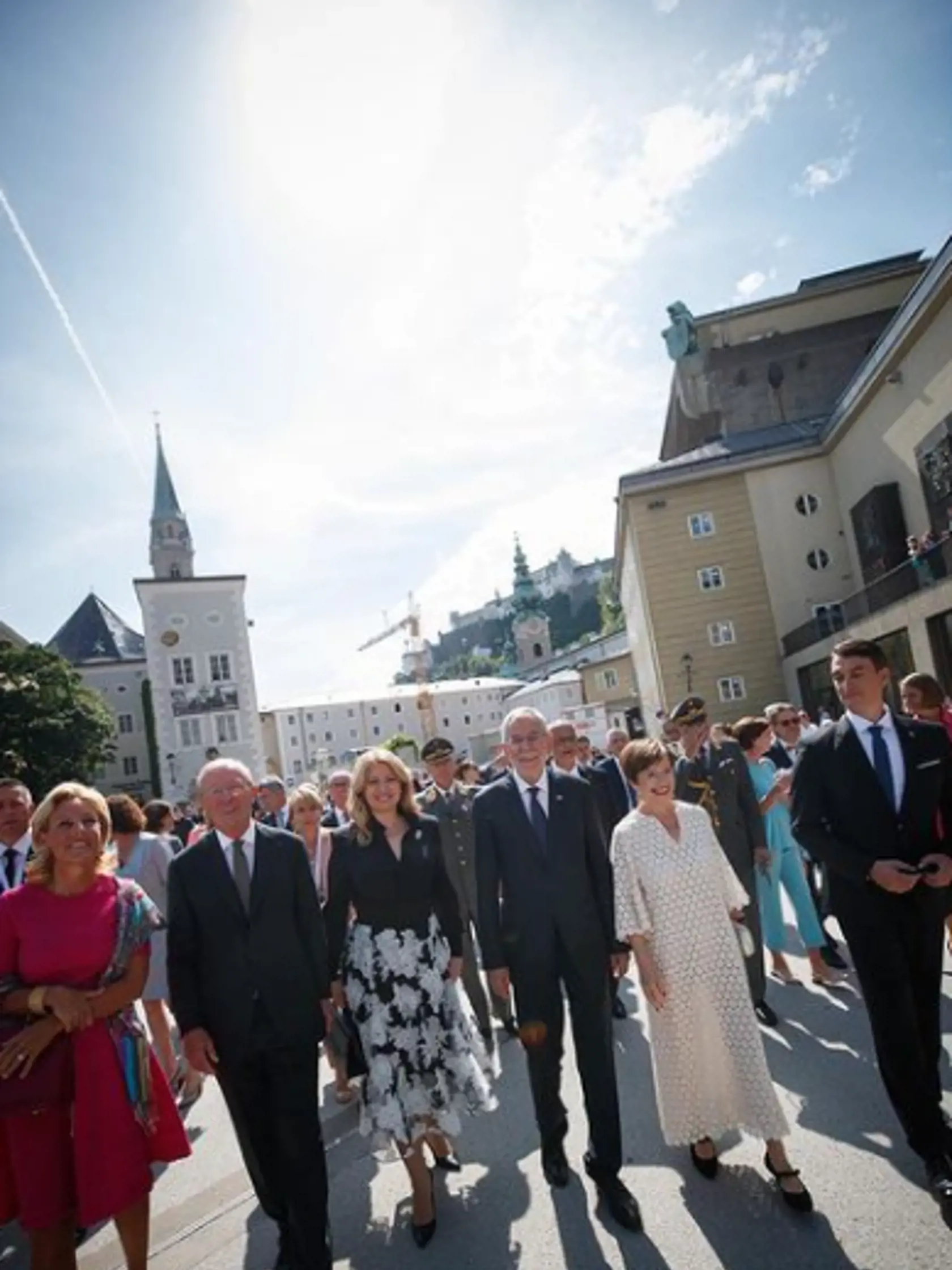 Zuzana Čaputová bola hlavnou hviezdou na Salzburskom festivale.