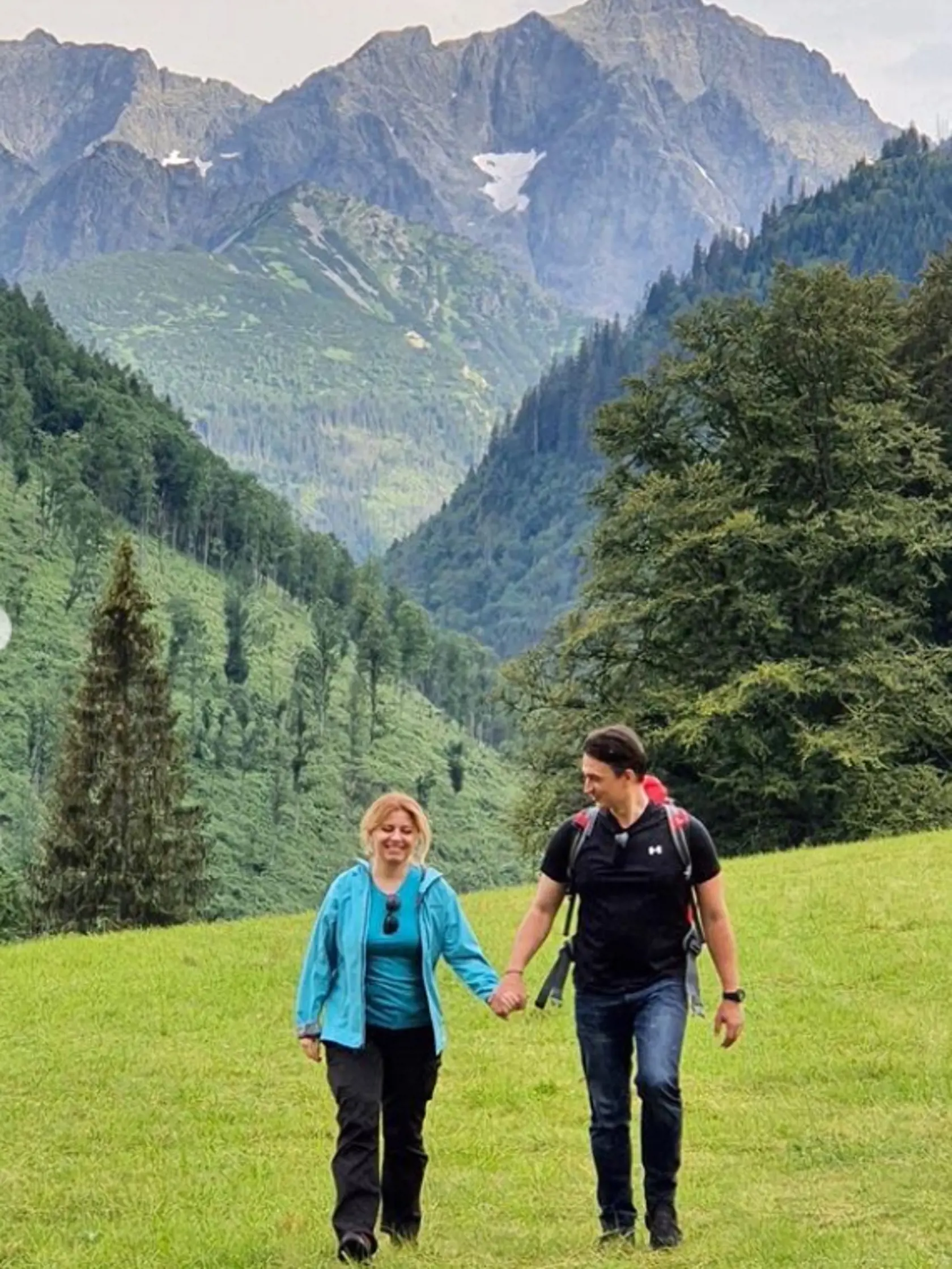 Zuzana Čaputová s partnerom