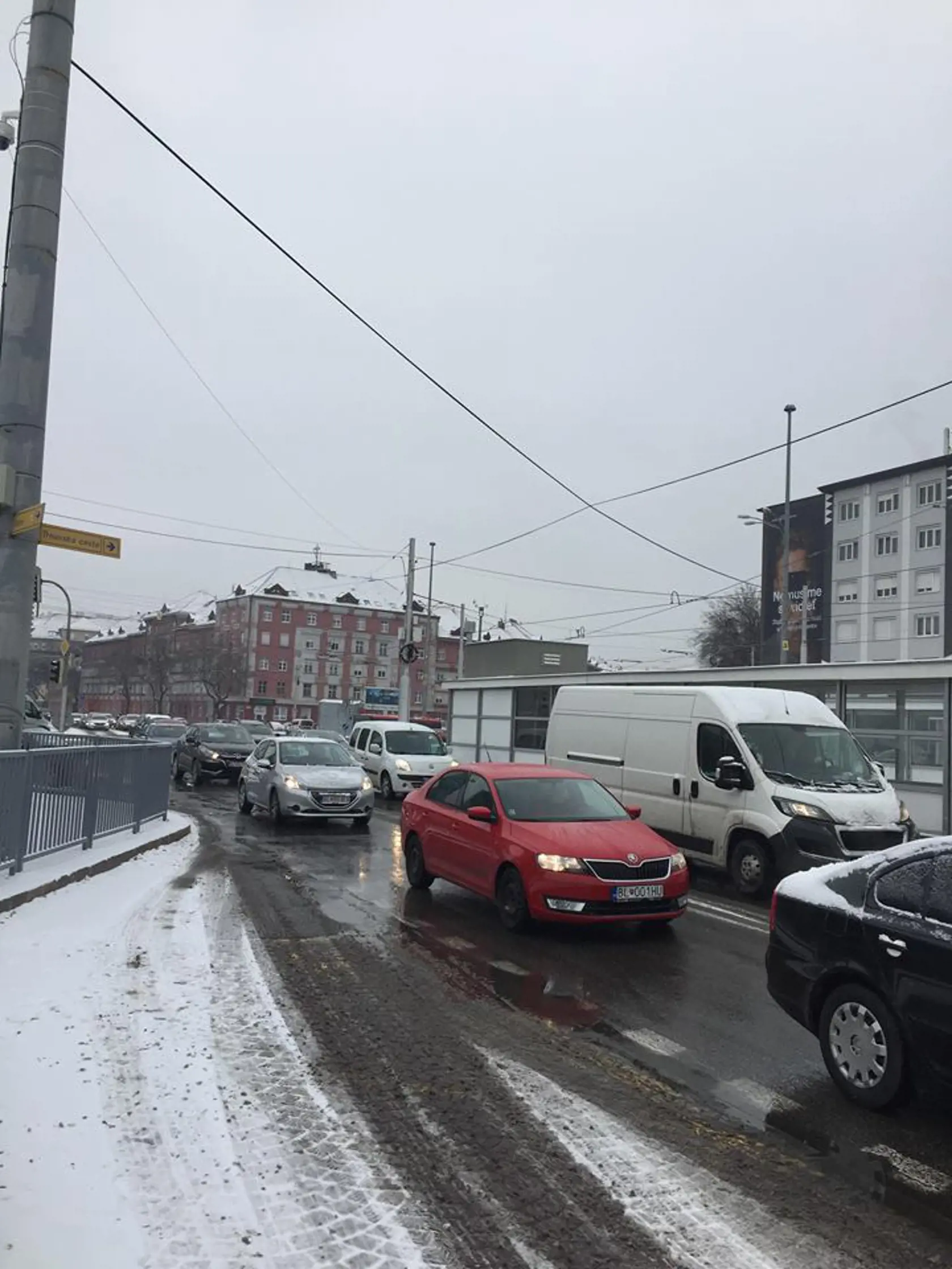 Doprava v Bratislave kolabuje. 