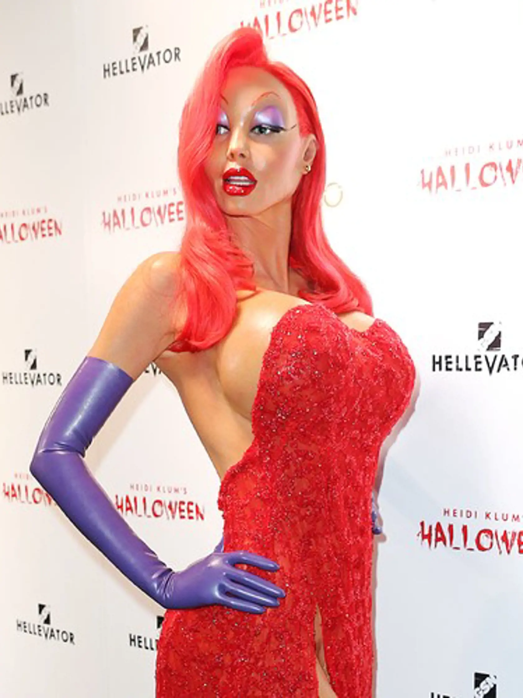 HEIDI KLUM ako sexi JESSICA RABBI