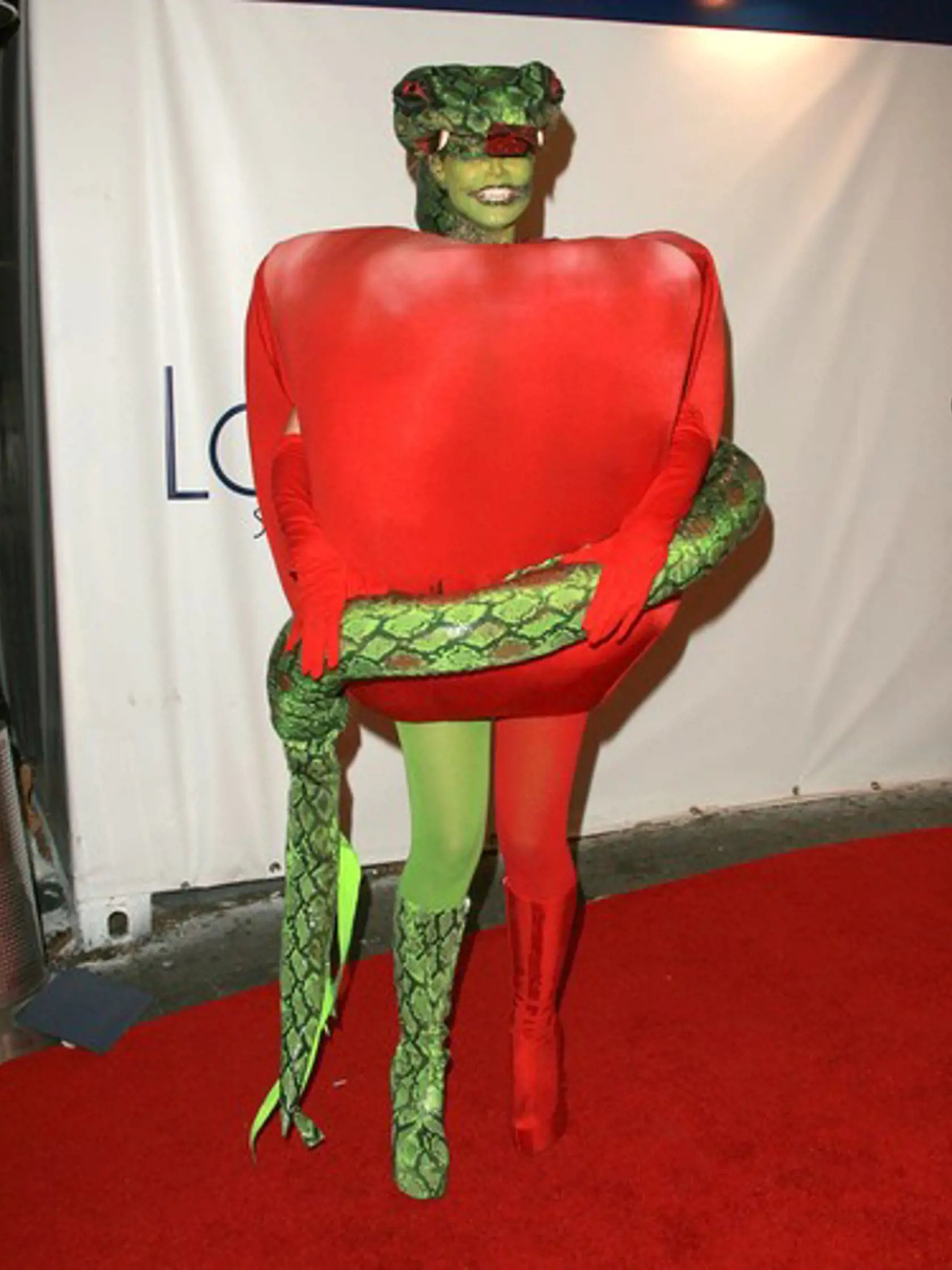 Heidi Klum ako rajské jablko