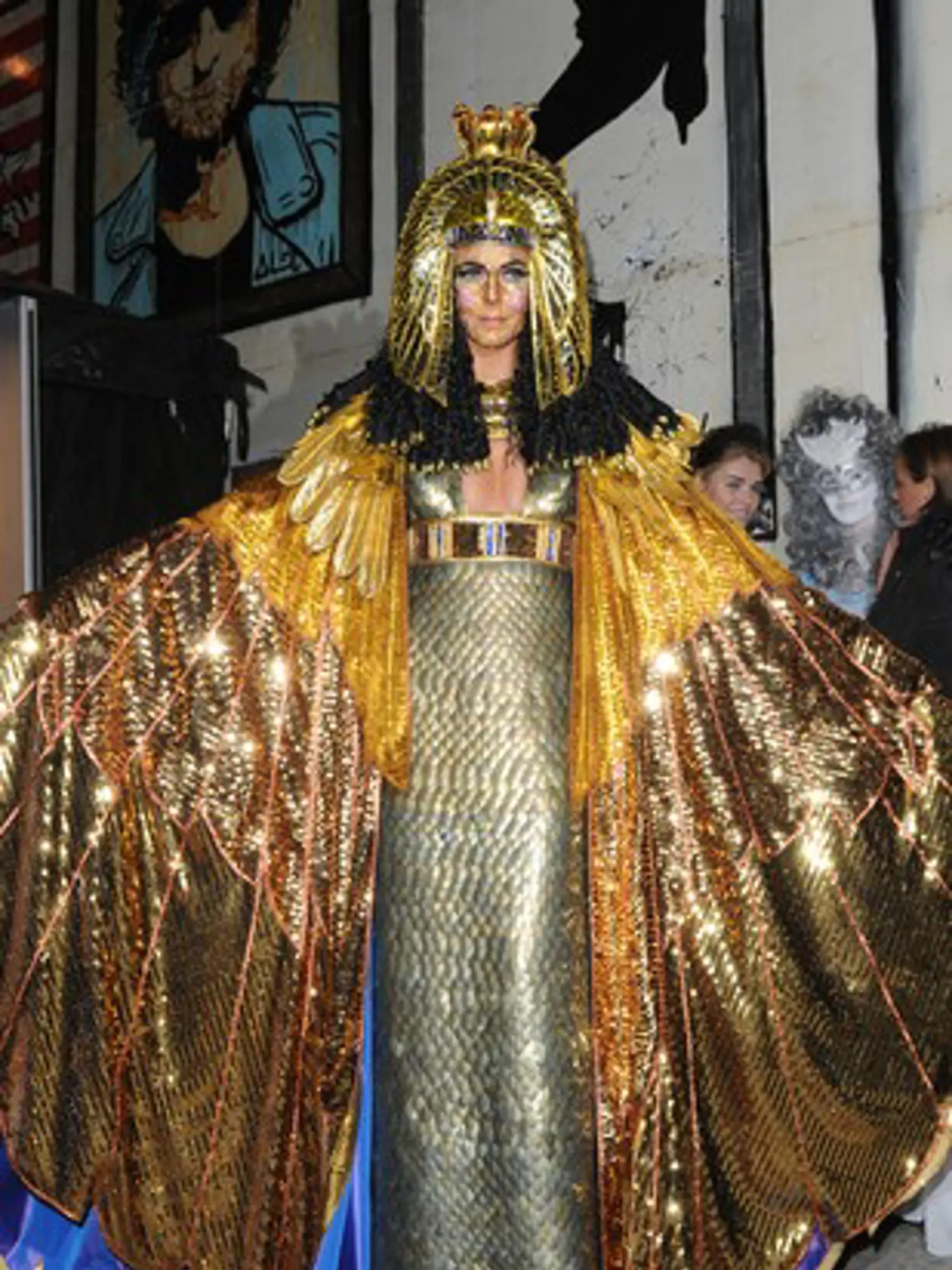 Heidi Klum ako Kleopatra