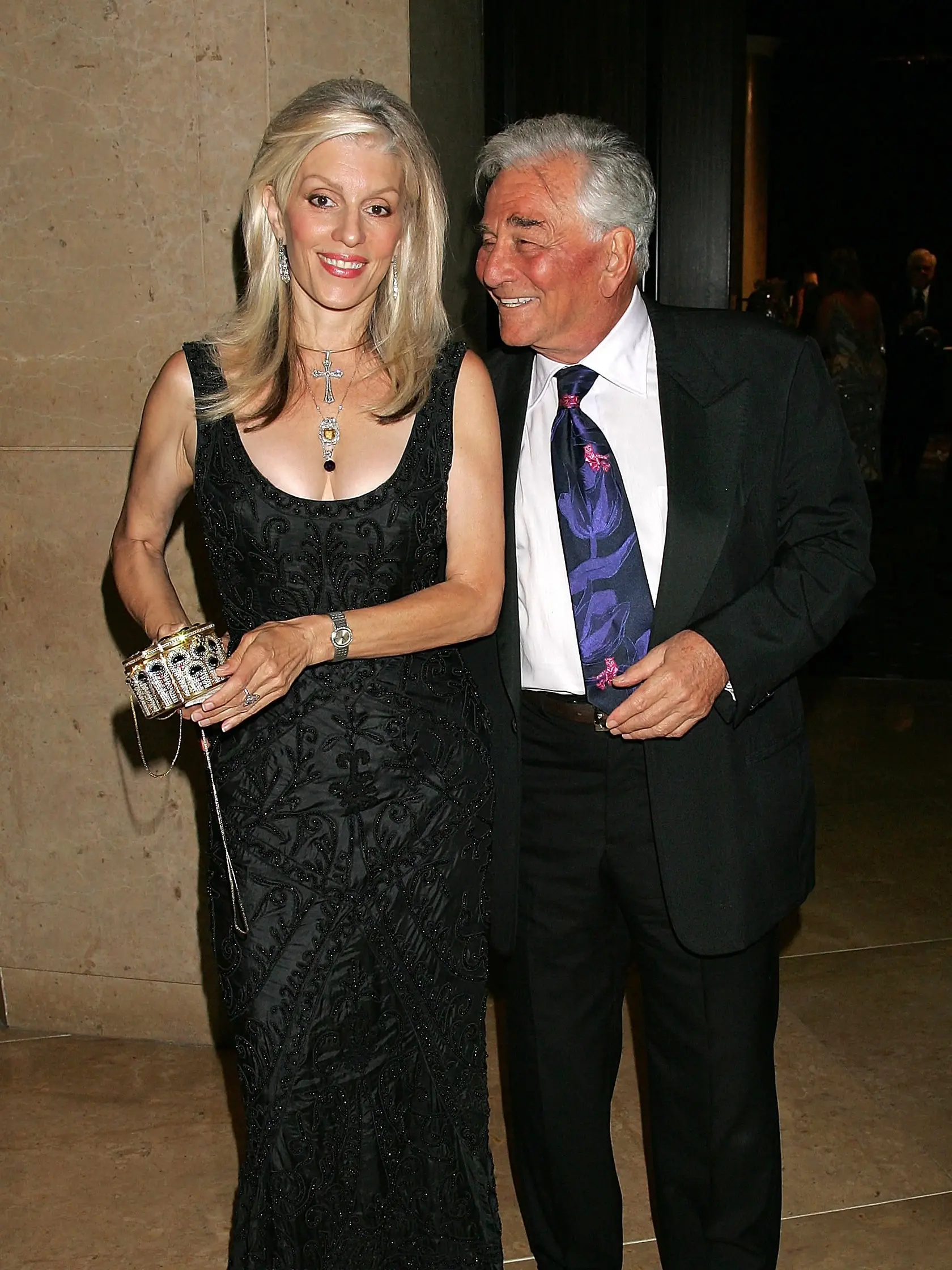 Spokojný pár Shera Danese a Peter Falk v roku 2006.