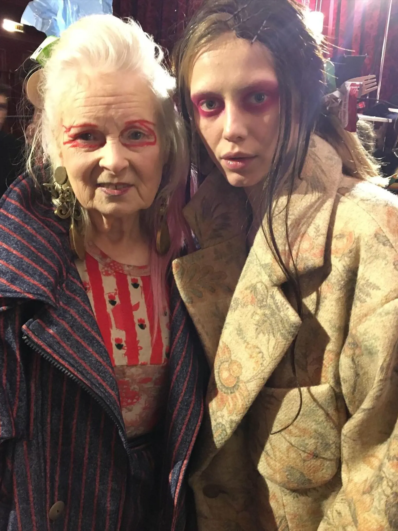 Sasha Gachulincová s Viviene Westwood.