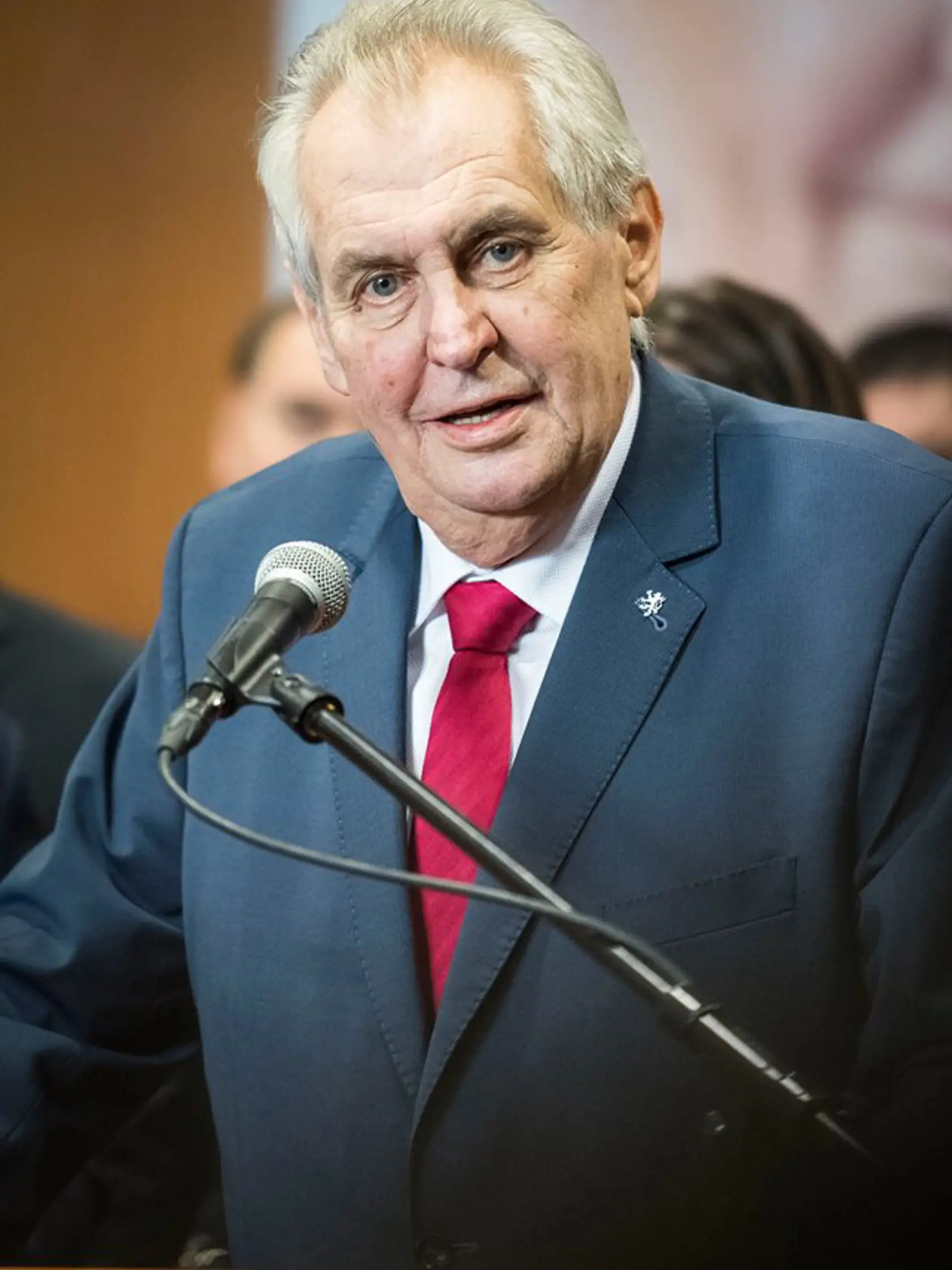 Český prezident Miloš Zeman