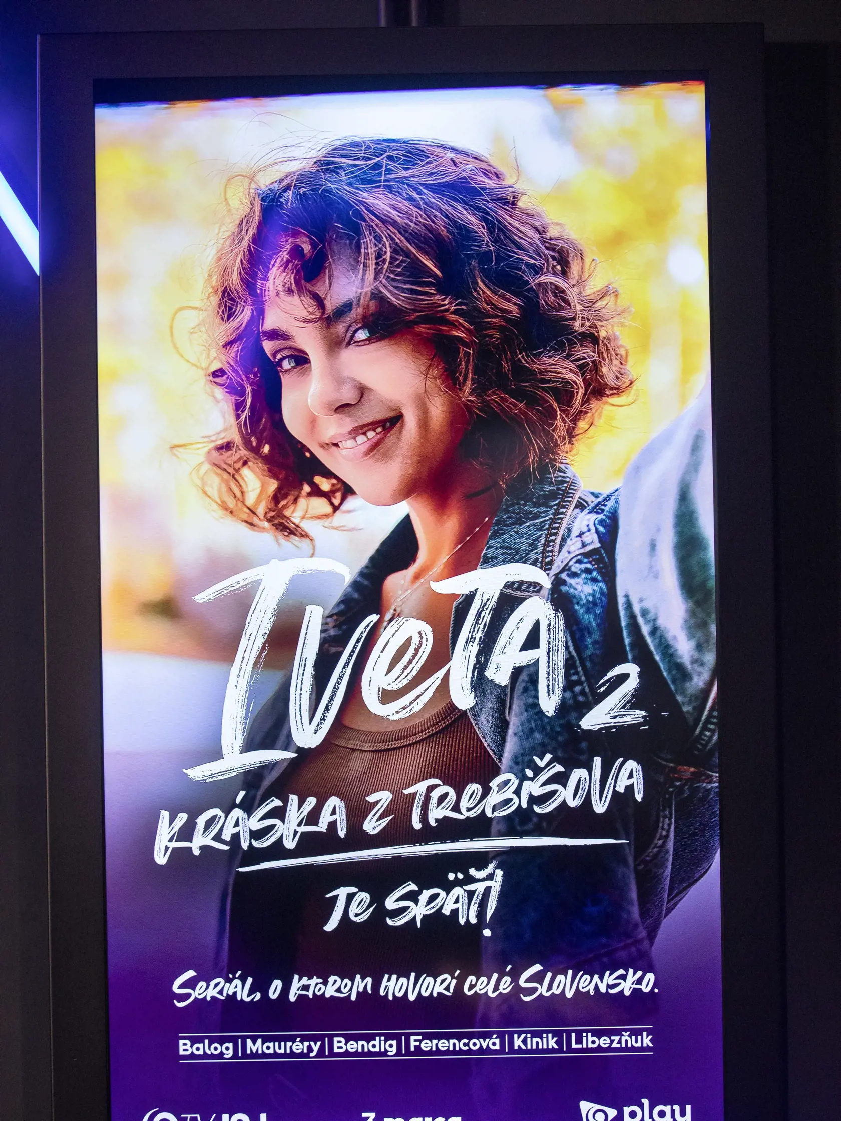  Na snímke je premiéra seriálu televízie JOJ Iveta 2, Kráska z Trebišova je späť.