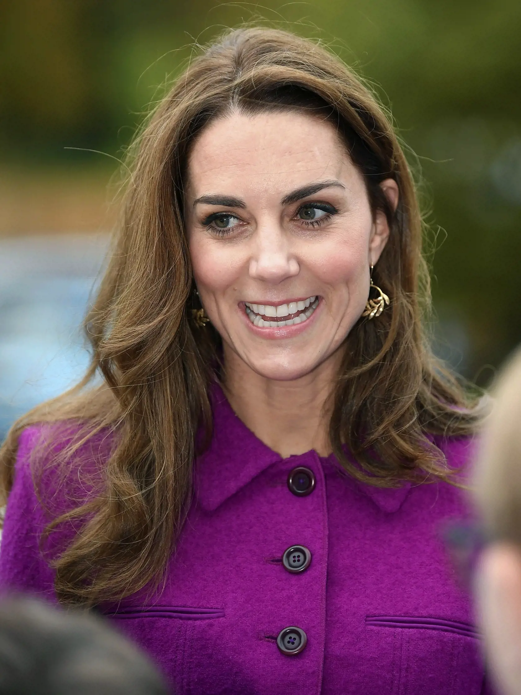 Kate, vojvodkyňa z Cambridgea prichádza na návštevu nového detského hospicu The Nook v britskom Framingham Earl 15. novembra 2019.