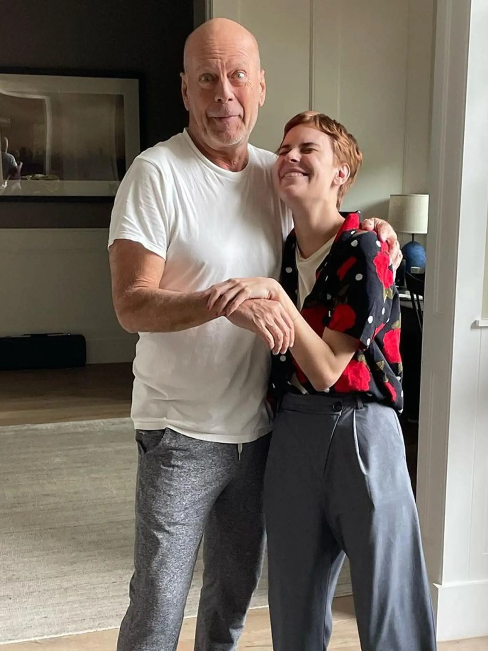 Bruce Willis s dcérou Tallulah.