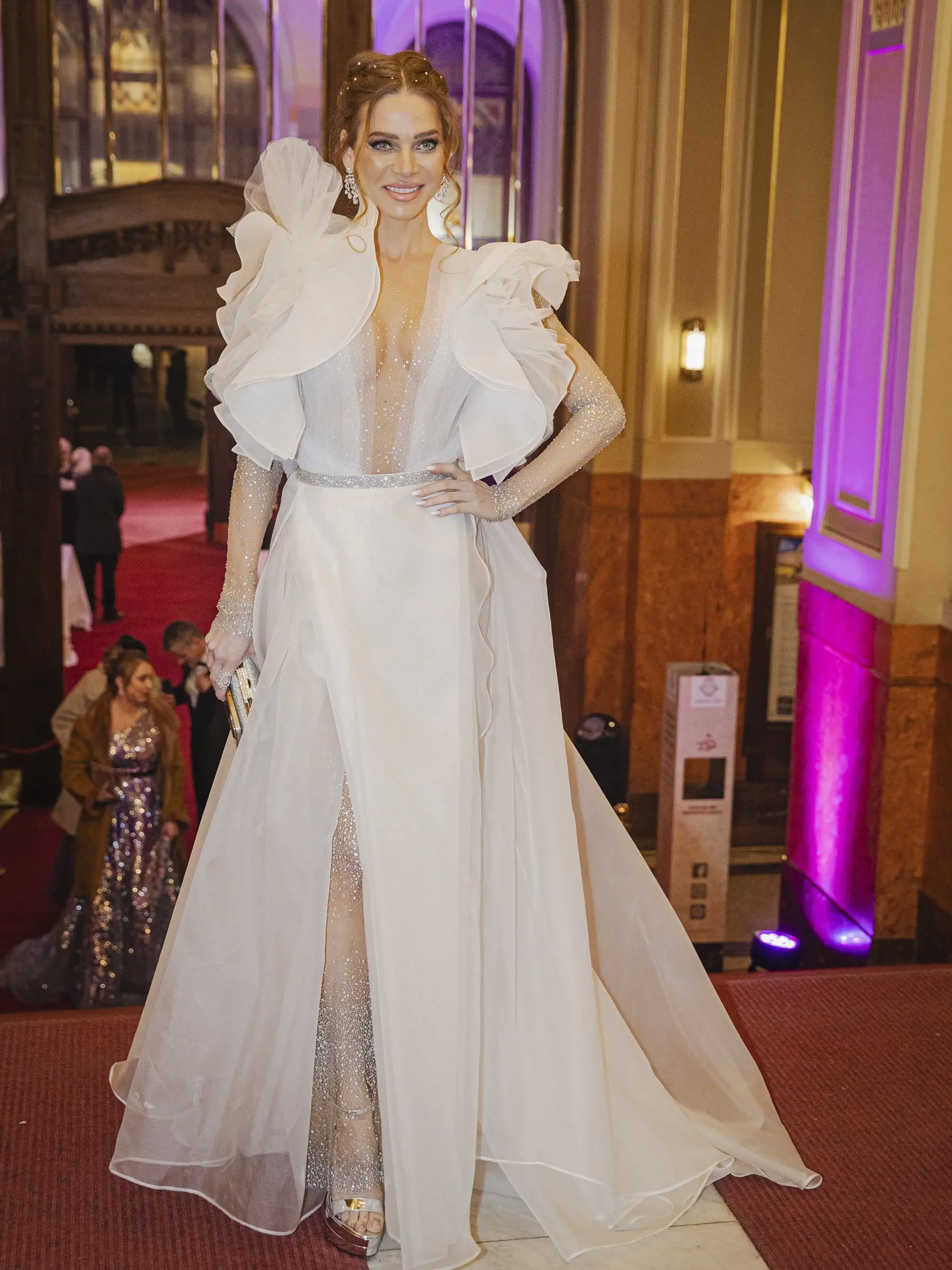 Na snímke modelka Andrea Verešová.