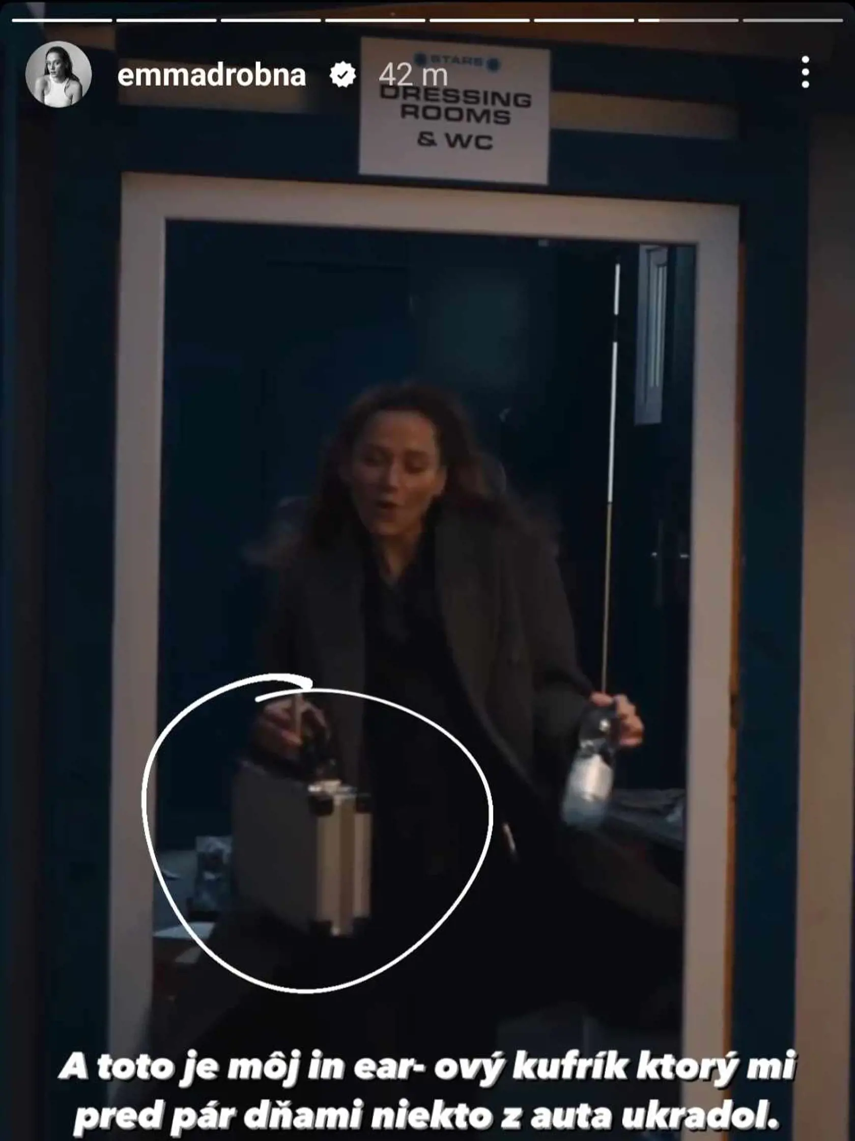 Emme ukradli tento kufrík.