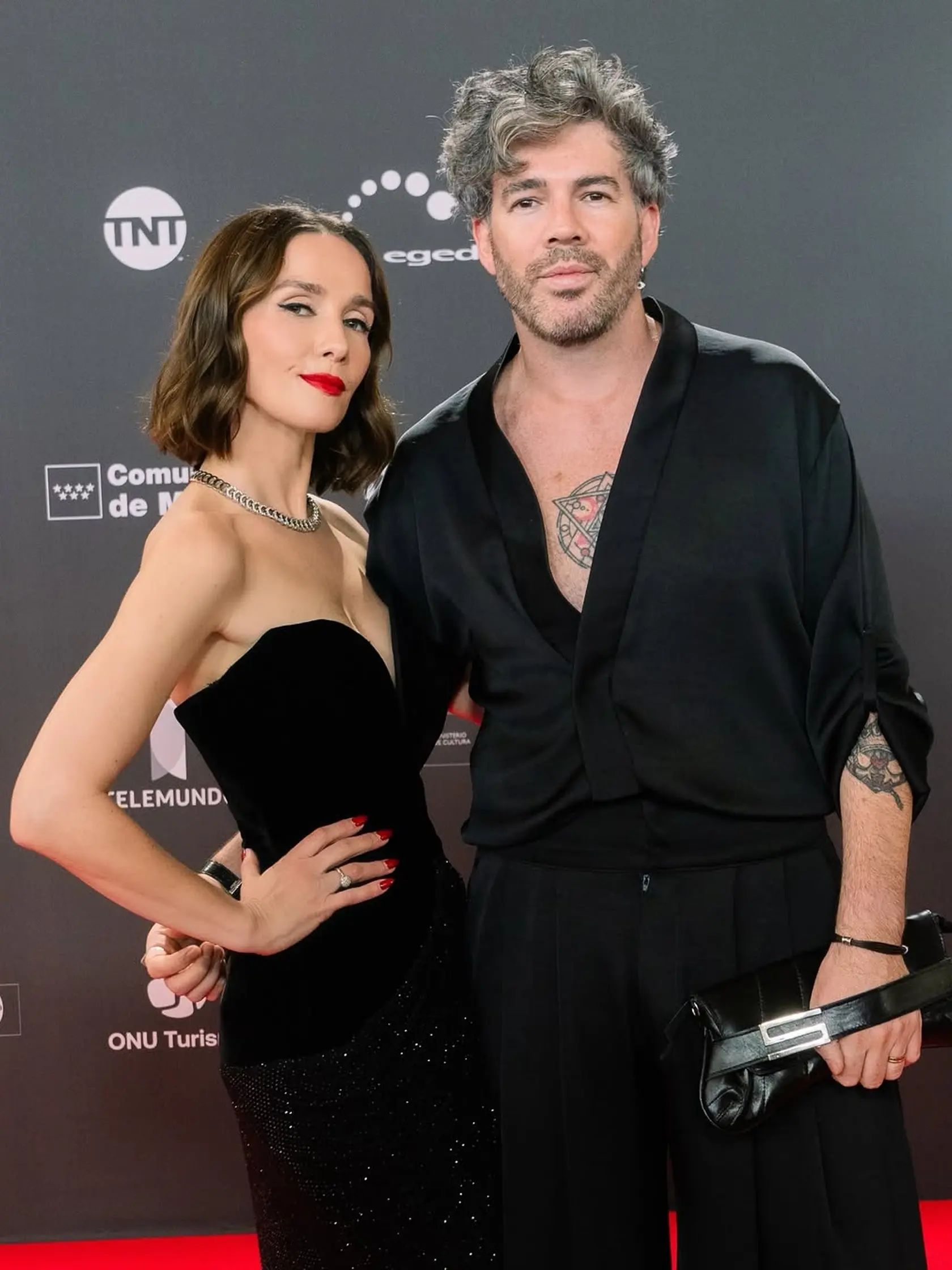 Natalia Oreiro na filmovom festivale Platinové ceny v Madride. 