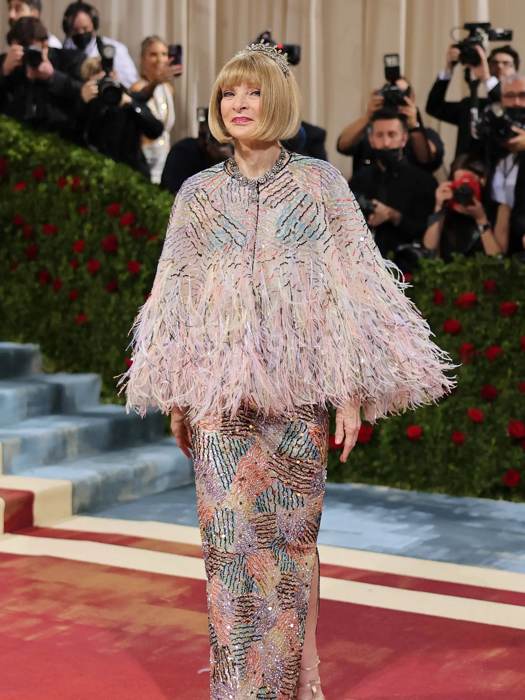 Anna Wintour v róbe Chanel.