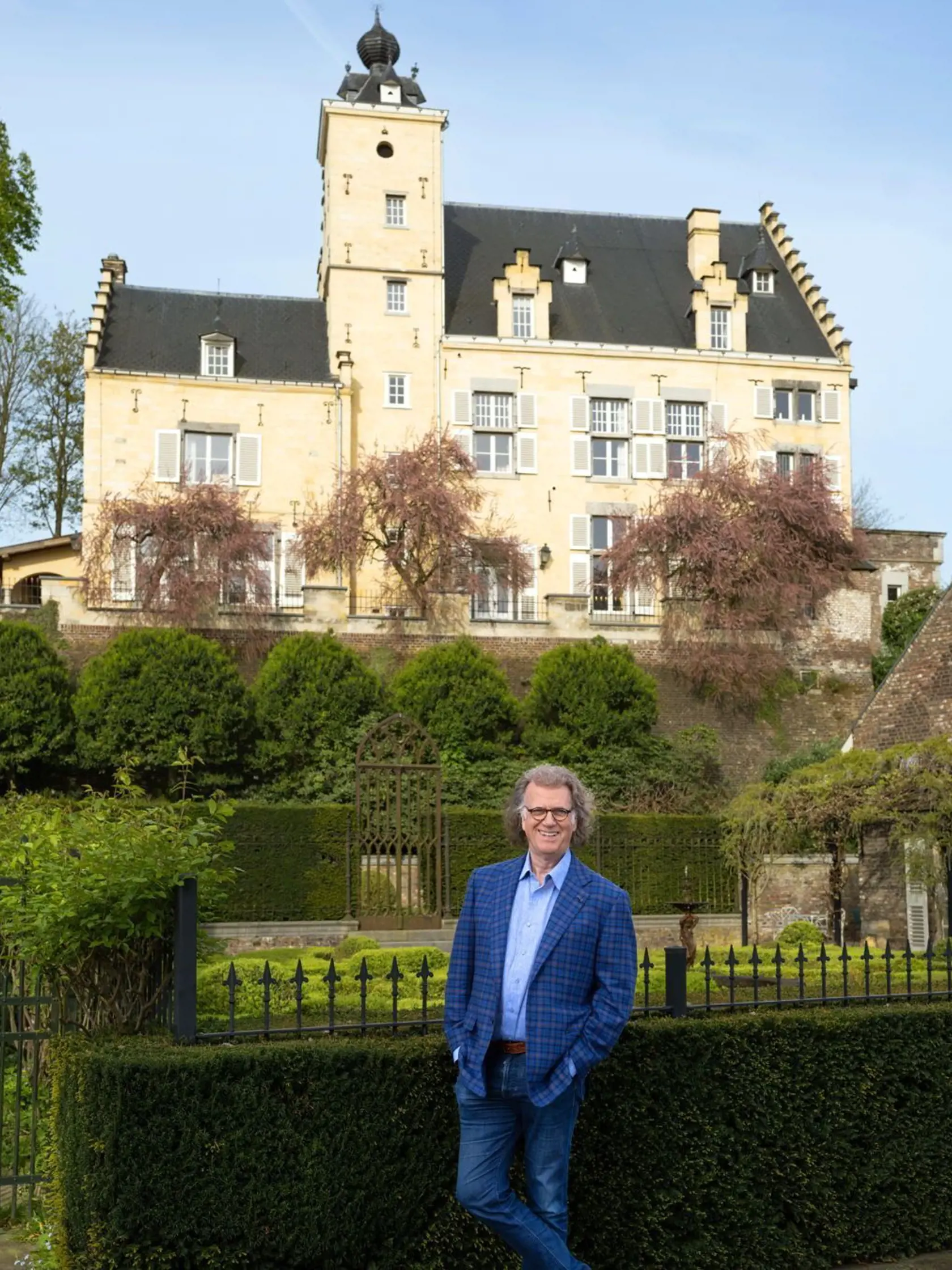 André Rieu a jeho zámok v Holandsku.