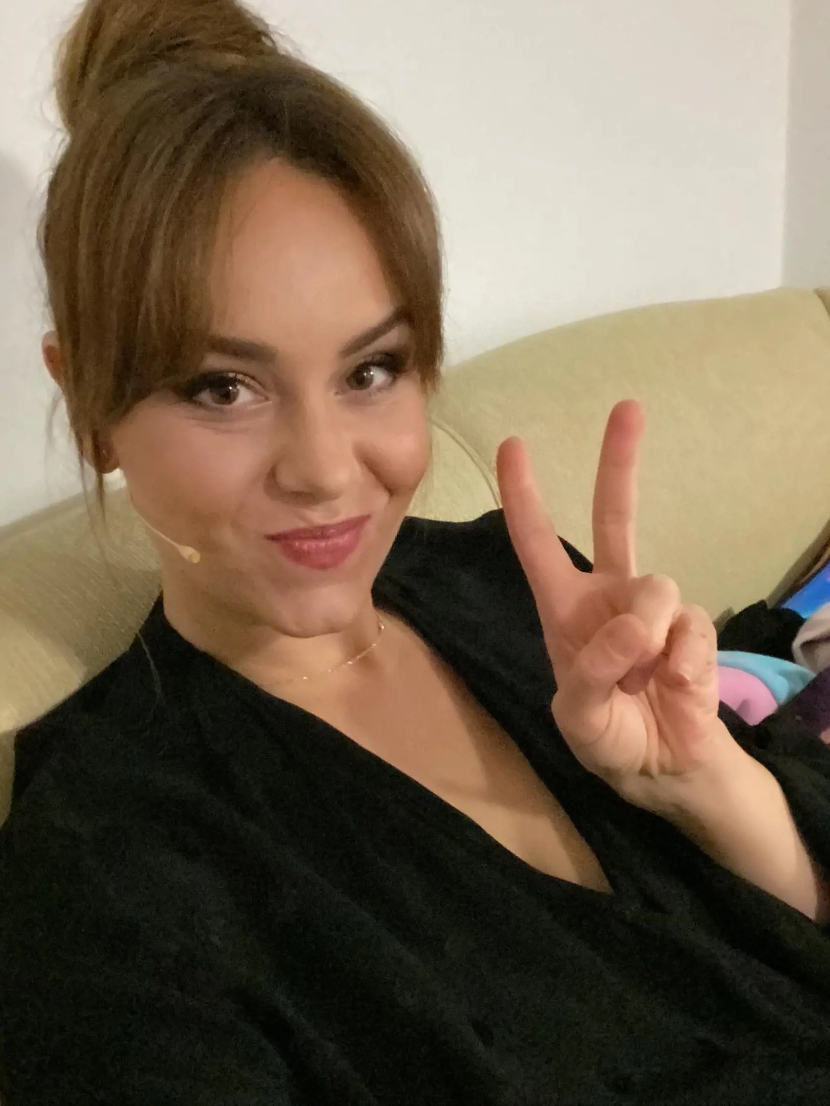 Herečka Dominika Kavaschová
